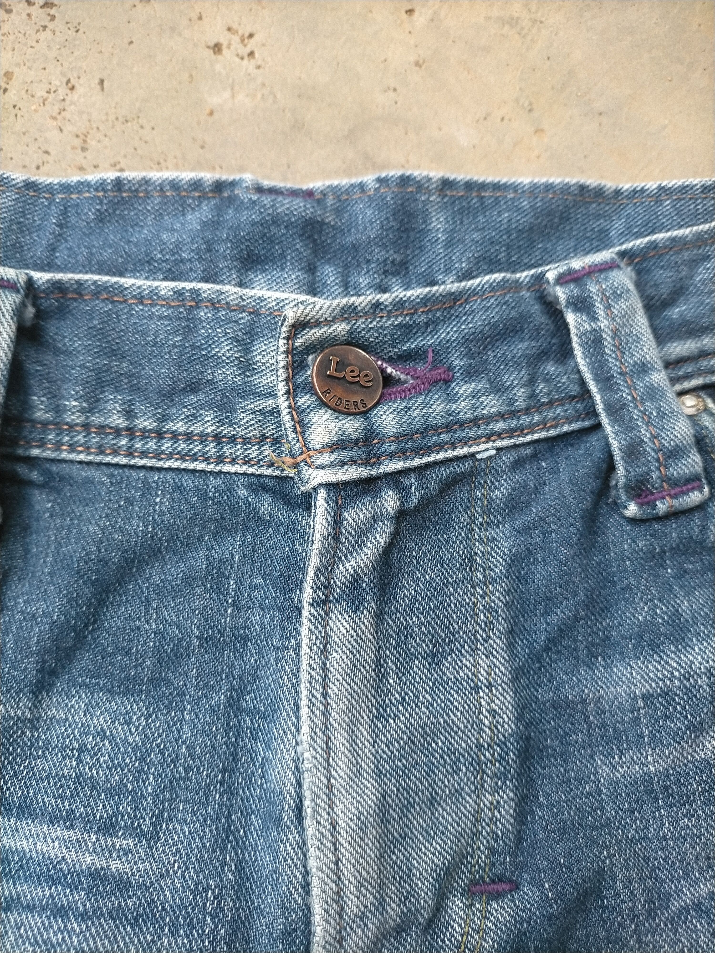 Lee × Takeo Kikuchi 🔥 Distressed Lee x Takeo Kikuchi Washed Skinny Jeans Size US 31 - 11 Thumbnail