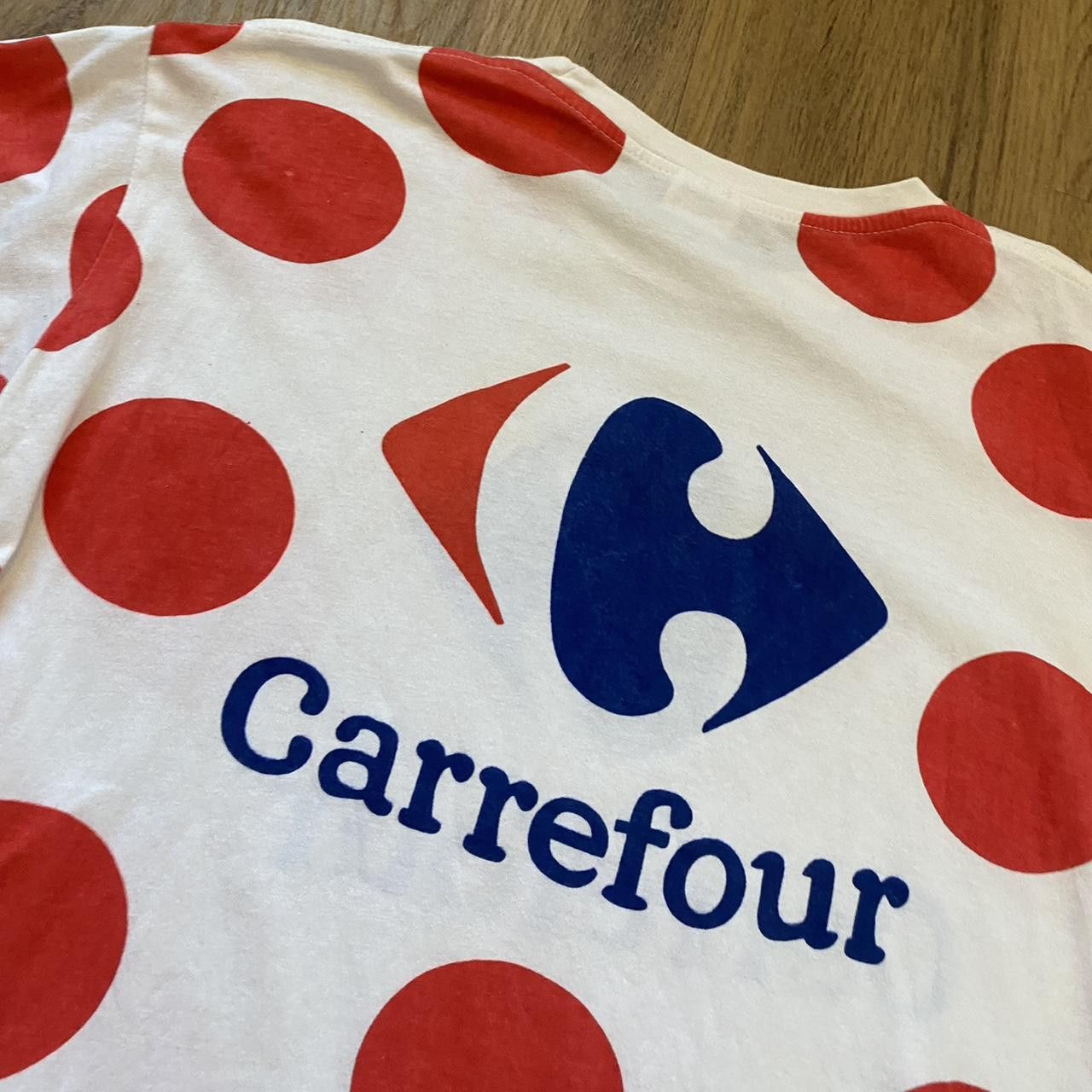 Other Carrefour polka dot T-shirt #polkadot Vintage y2k funny Size US M / EU 48-50 / 2 - 4 Thumbnail