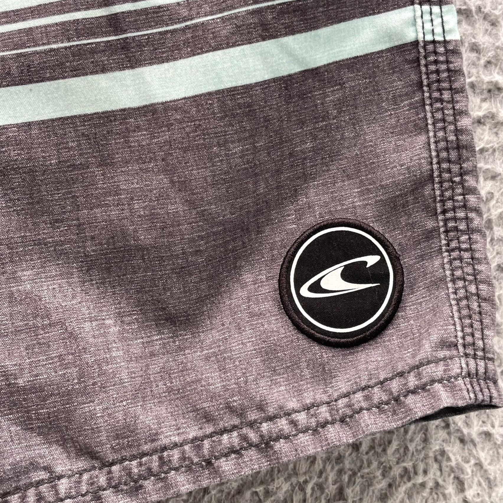 O'Neill VINTAGE O'Neill Board Short Men 36 Blue Gray Swim Trunk 90s Surf Summer Y2k Outdoor mans Size US 36 / EU 52 - 5 Thumbnail