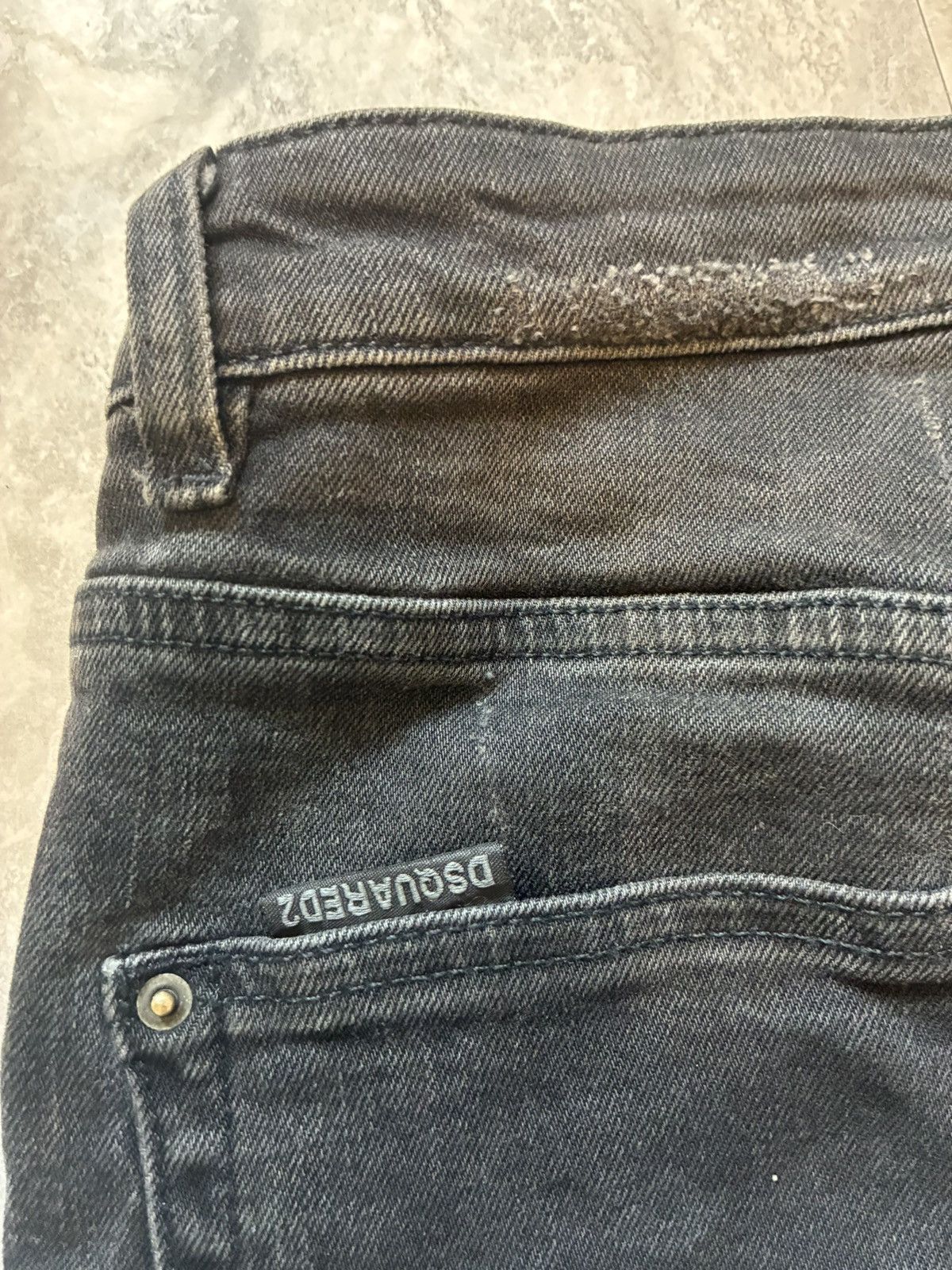 Ksubi 1-1 Ksubi x DSquared2 Black distressed skinny jeans Size US 32 / EU 48 - 7 Thumbnail