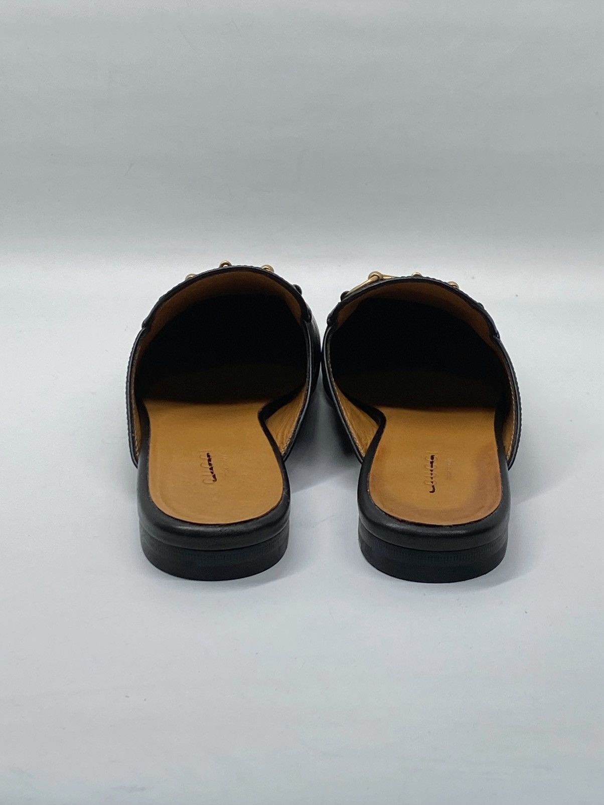 Gucci Gucci Princetown Leather Mules size 37.5 Size US 7.5 / IT 37.5 - 8 Thumbnail
