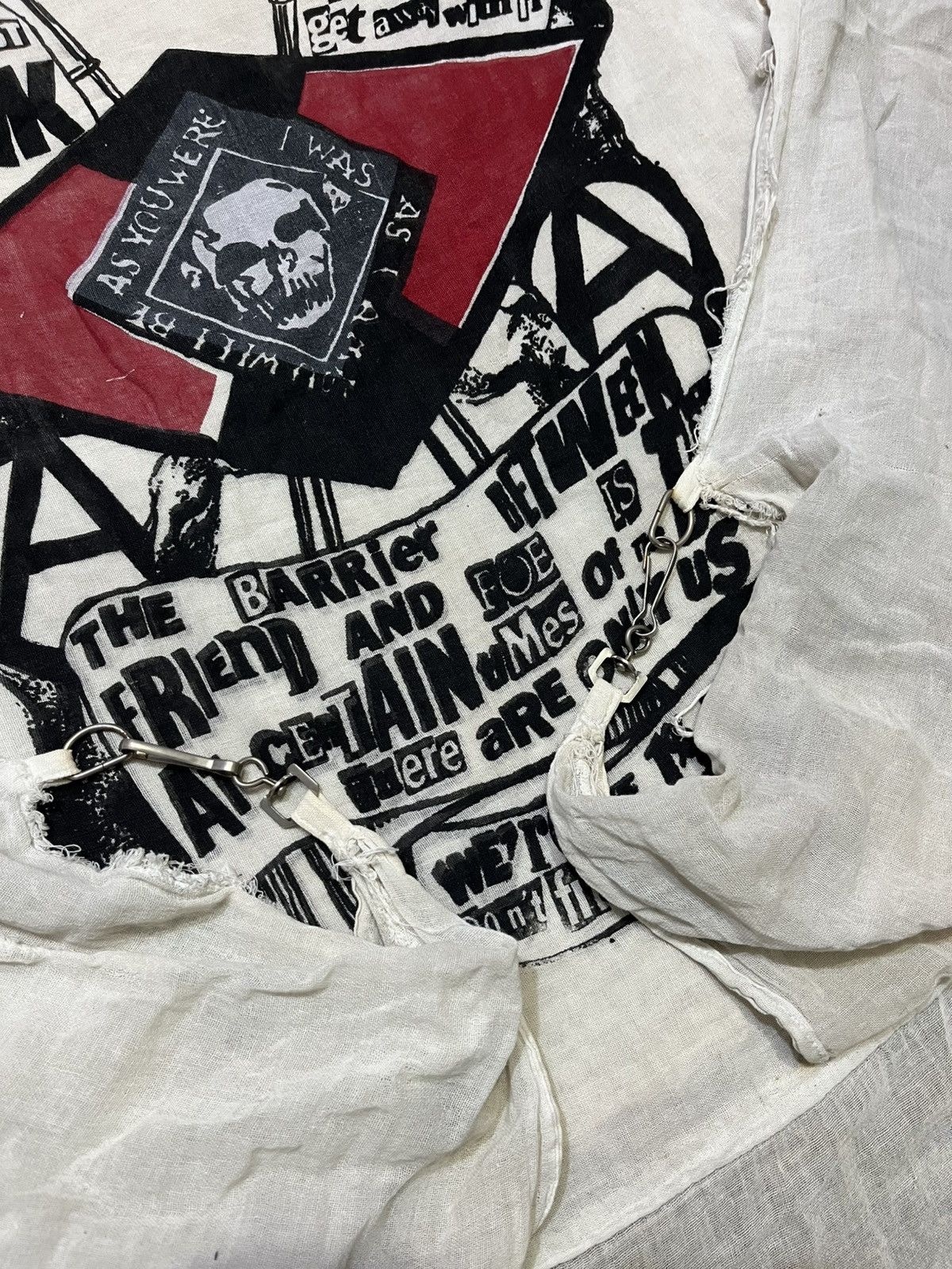 Boy London Boy London 1980s seditionaries print muslin bondage Size US M / EU 48-50 / 2 - 6 Thumbnail