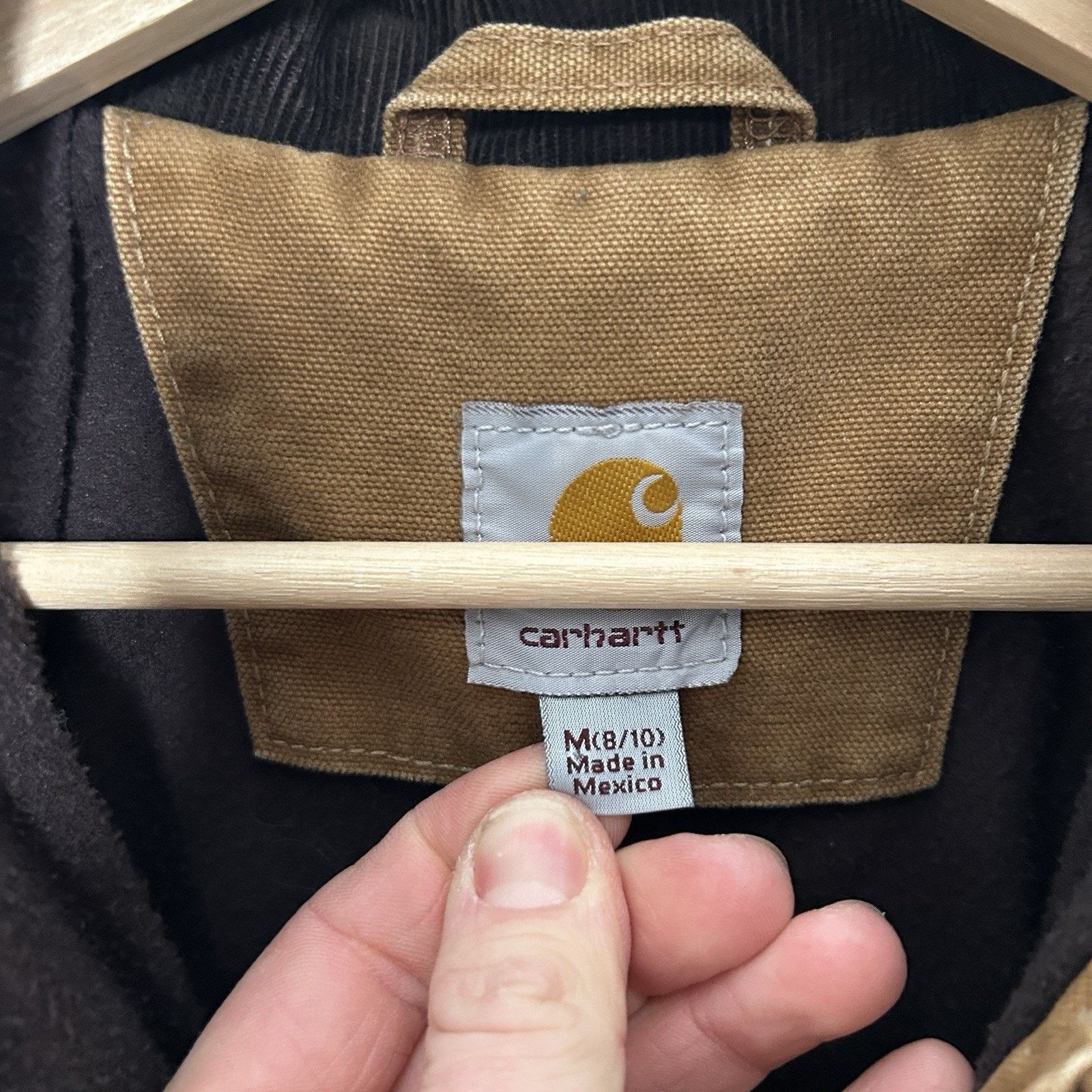 Carhartt Carhartt Sandstone Sherpa-Lined Newhope “Brown” 101405 Size M / US 6-8 / IT 42-44 - 11 Thumbnail