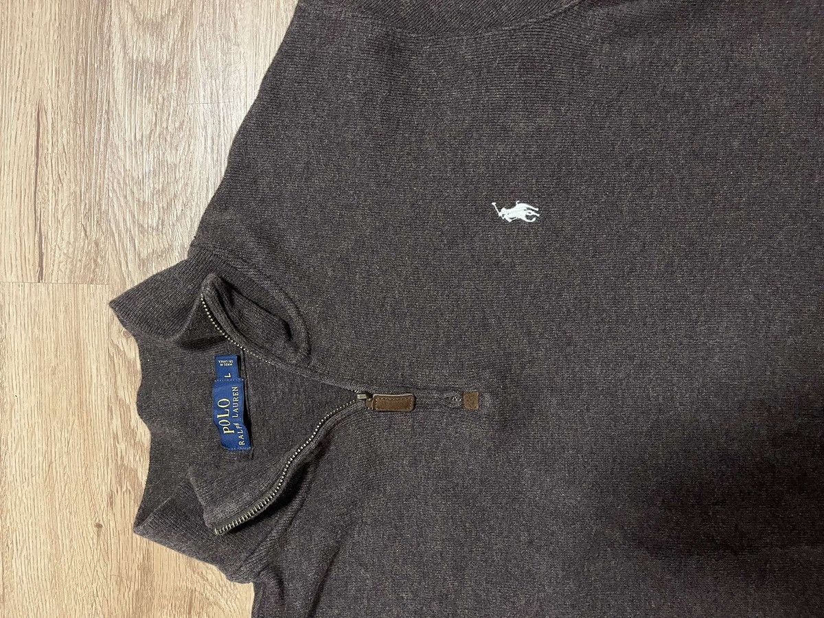 Polo Ralph Lauren Vintage Polo Ralph Lauren quarter zip Size US L / EU 52-54 / 3 - 2 Thumbnail