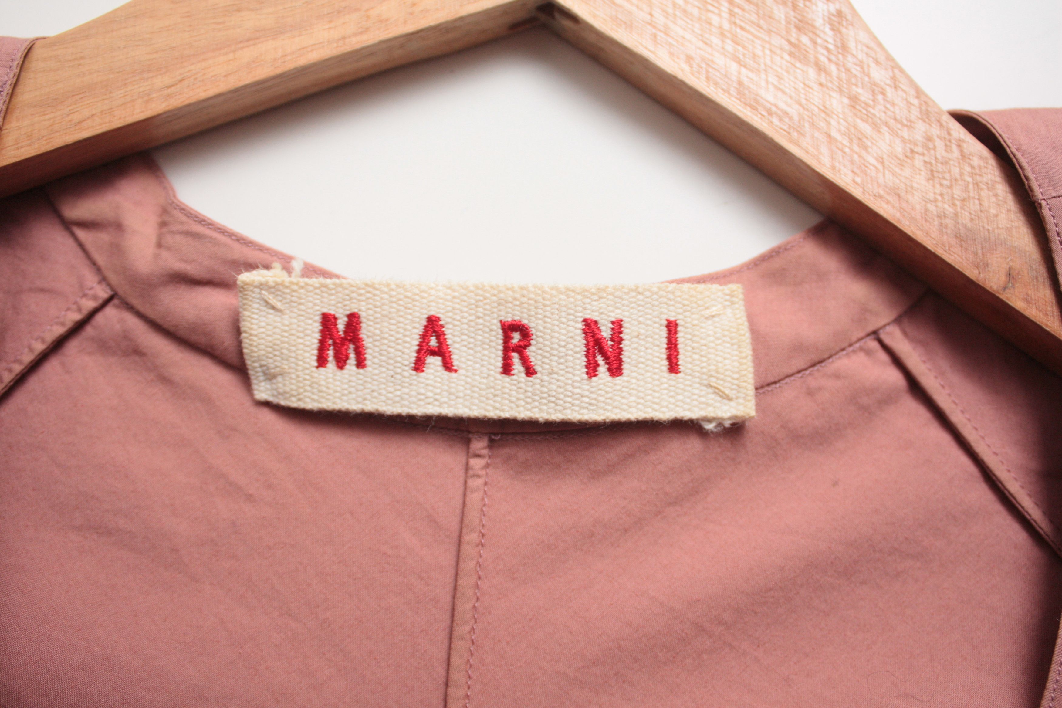 Marni Marni Peachy Pink Blouse Women's Size S / US 4 / IT 40 - 4 Thumbnail