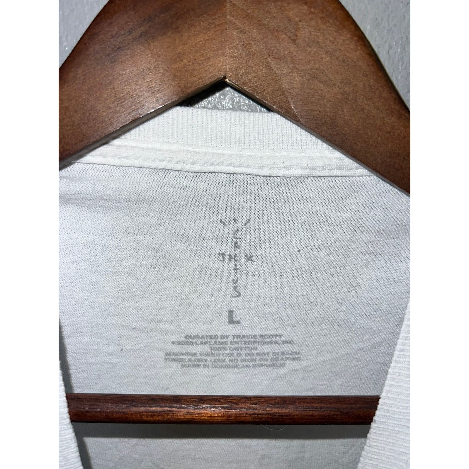 Vintage Travis Scott Cactus Jack Shirt Tee Logo Short Sleeve Large Size US L / EU 52-54 / 3 - 4 Thumbnail
