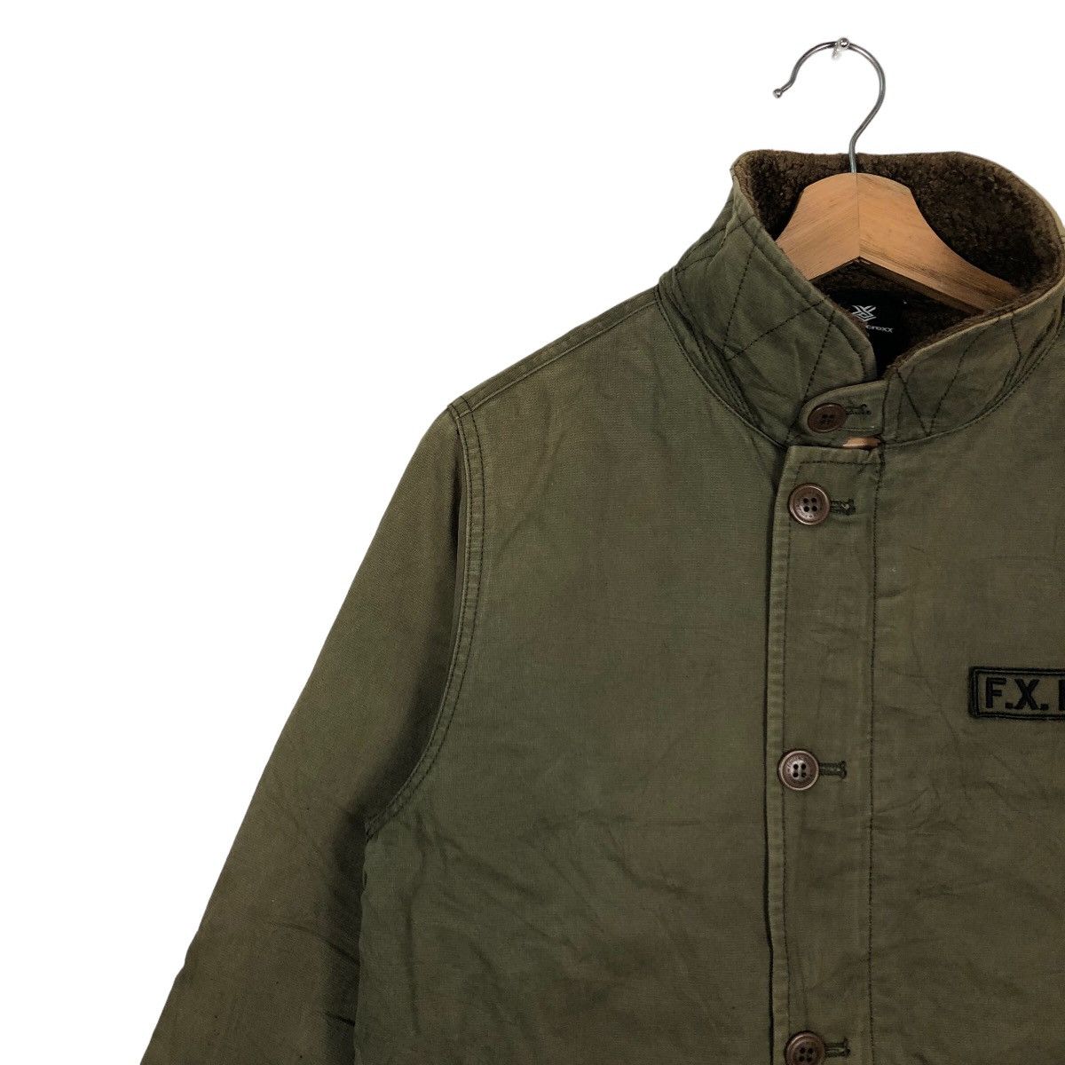 Japanese Brand 🔥Sun Faded Design Hunting Jacket F.X. Marines Military Size US M / EU 48-50 / 2 - 7 Thumbnail