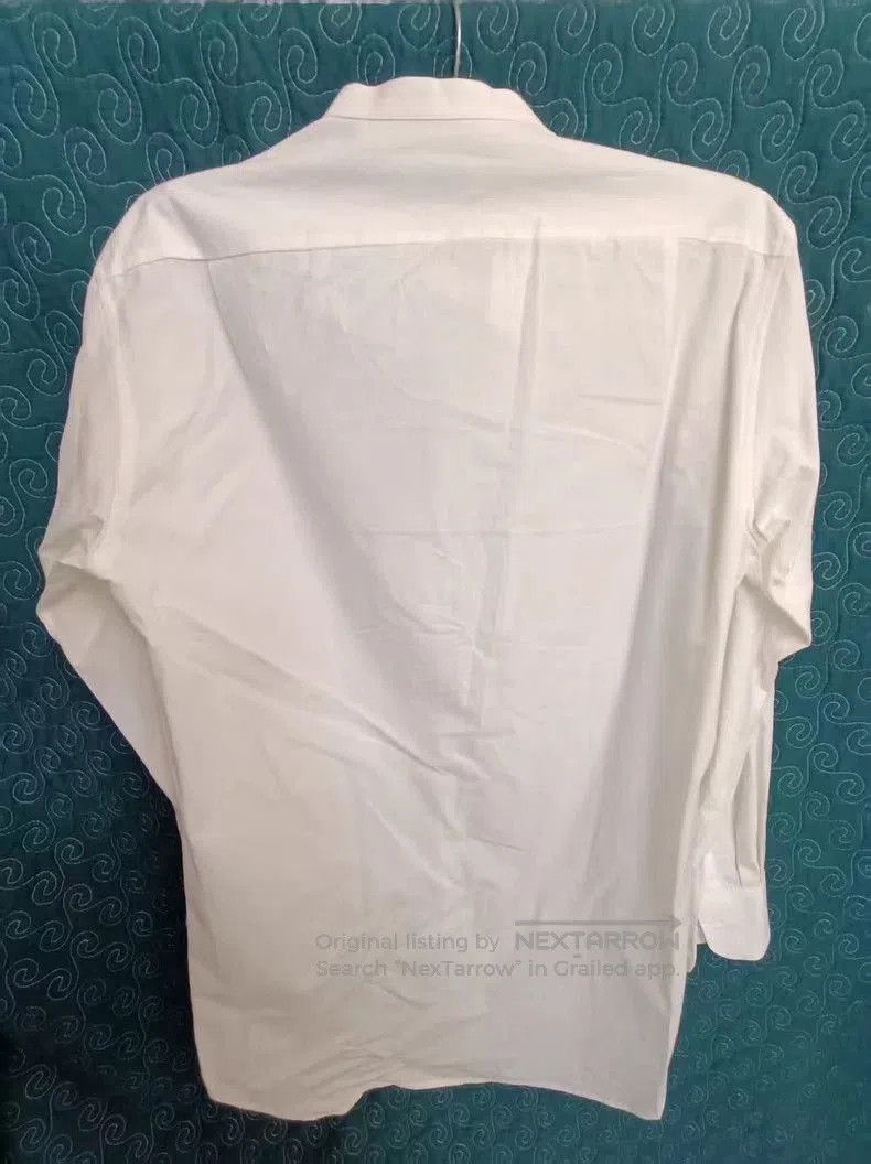 Dries Van Noten Dries Van Noten Men's White Shirt. Size US M / EU 48-50 / 2 - 2 Thumbnail