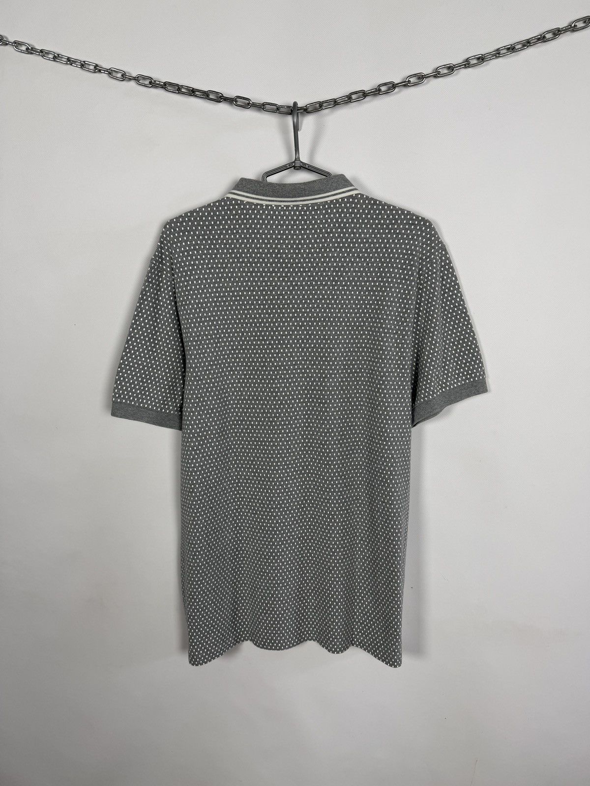Fred Perry Fred Perry Short Sleeve Polo Shirt Micro Pattern Logo Casual Size US XL / EU 56 / 4 - 9 Thumbnail