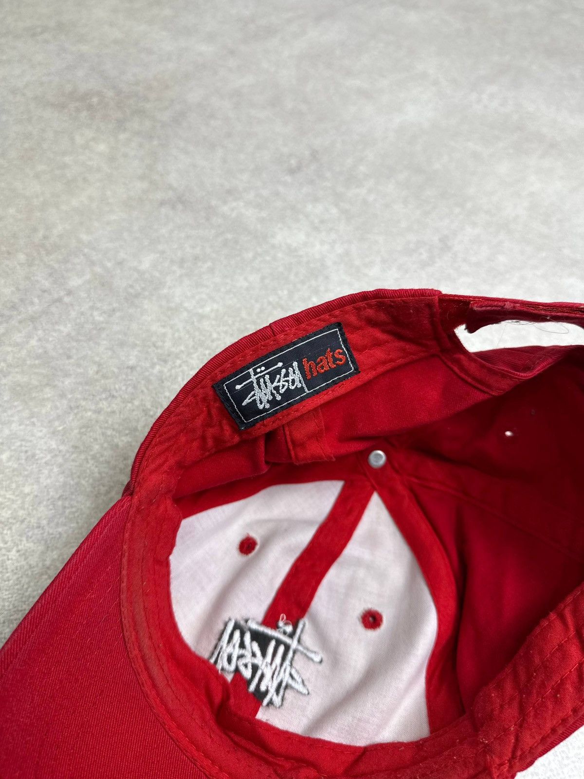 Stussy Vintage Stussy Embroidery Cap Os Size ONE SIZE - 4 Thumbnail