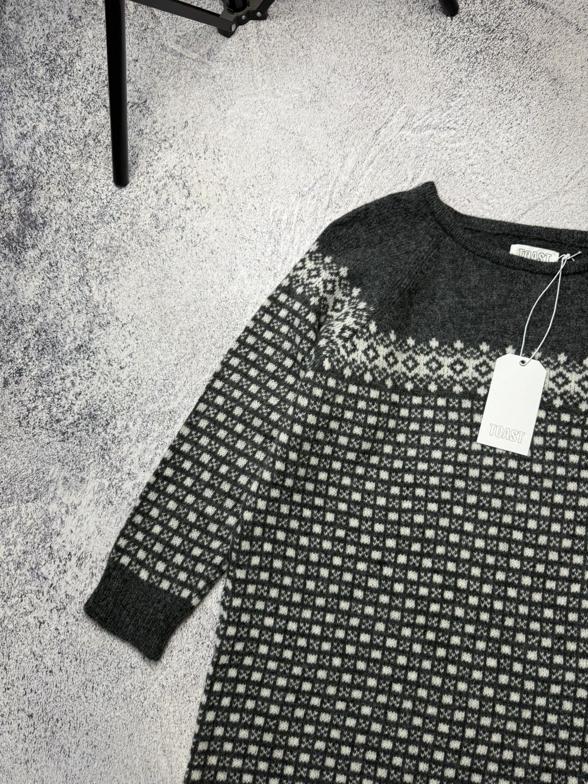 Designer Toast New Wool Dress Sweater Knitwear Women's Size 16 Size XXL / US 16-18 / IT 52-54 - 6 Thumbnail