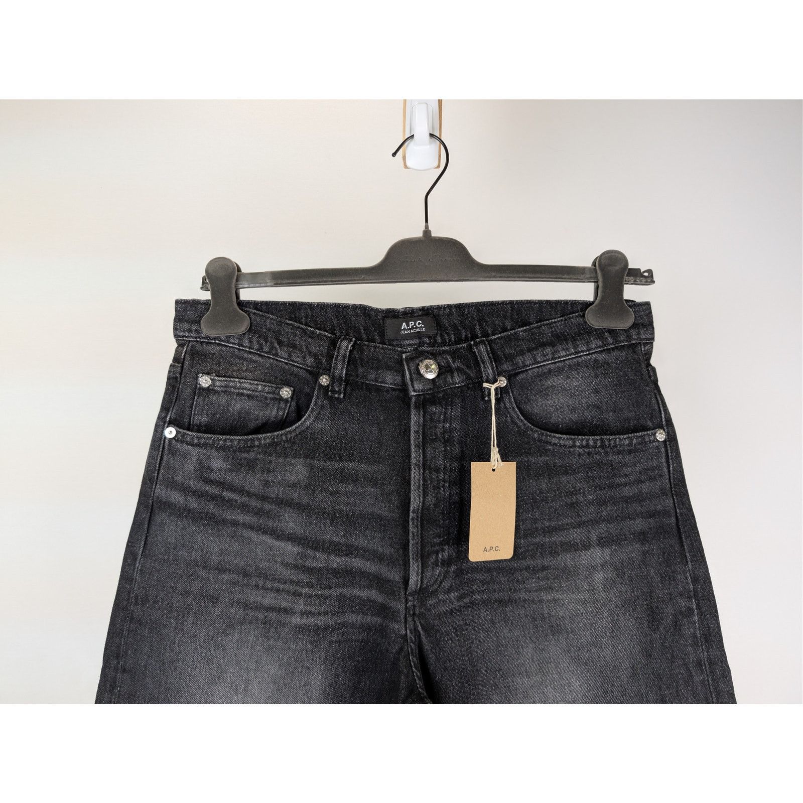 A.P.C. o1rshd1 Jean Achille Jean Faux in Noir Size US 32 / EU 48 - 3 Thumbnail