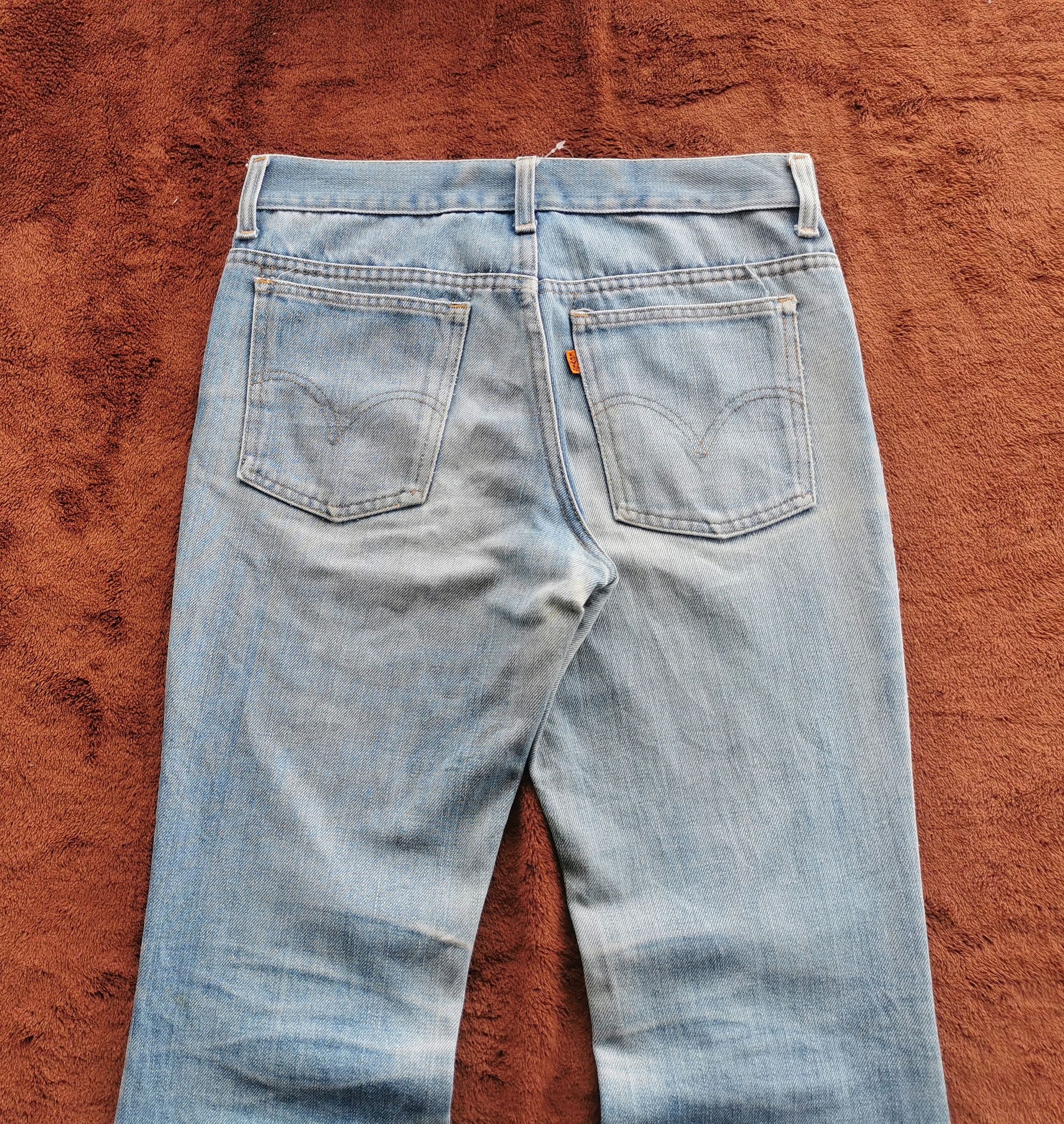 Levi's 70s-80s era LEVIS flare vintage orange tag RARE Size US 30 / EU 46 - 9 Thumbnail