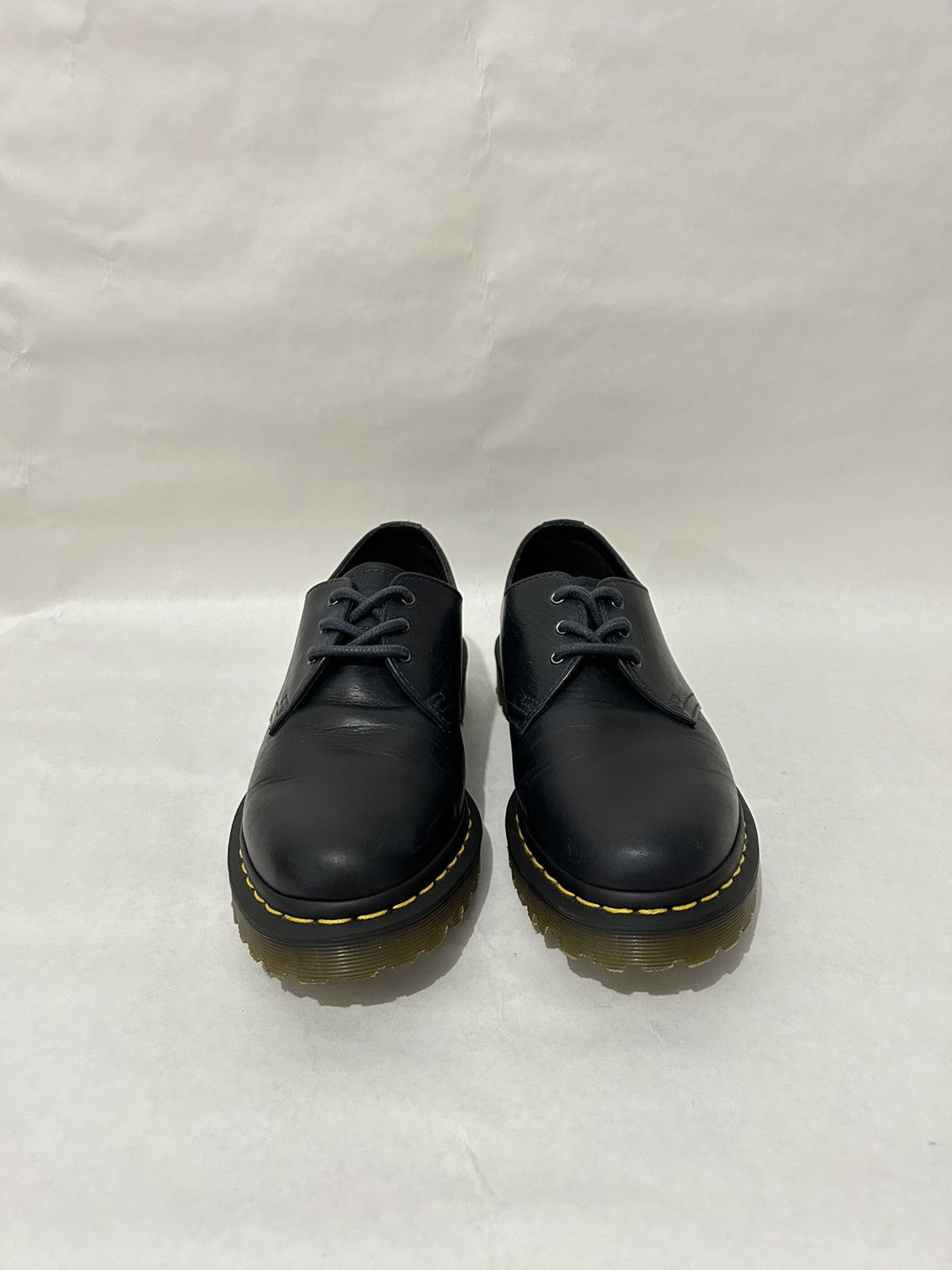 image of Dr Martens 1461 Navy Low Top Shoe, Men's (Size 8)
