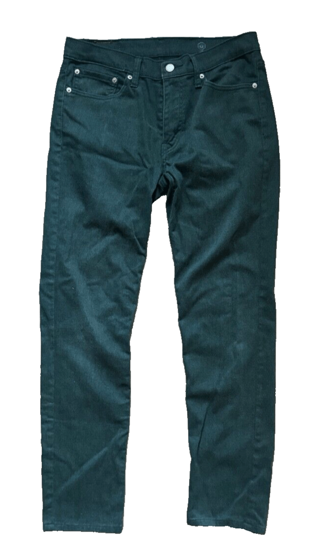 Levi's Levi's 511 Jeans Straight Leg Men's 31x32 Green Dark Stretch Size US 31 - 1 Thumbnail