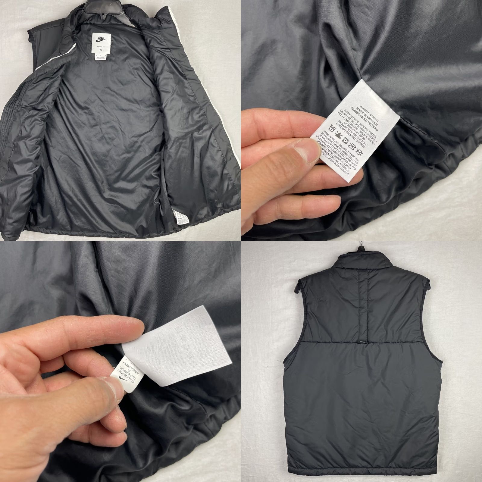 Nike Nike Vest Mens Medium Black Sportswear Therma FIT Legacy Les Schwab Invitational Vest Size US M / EU 48-50 / 2 - 8 Thumbnail