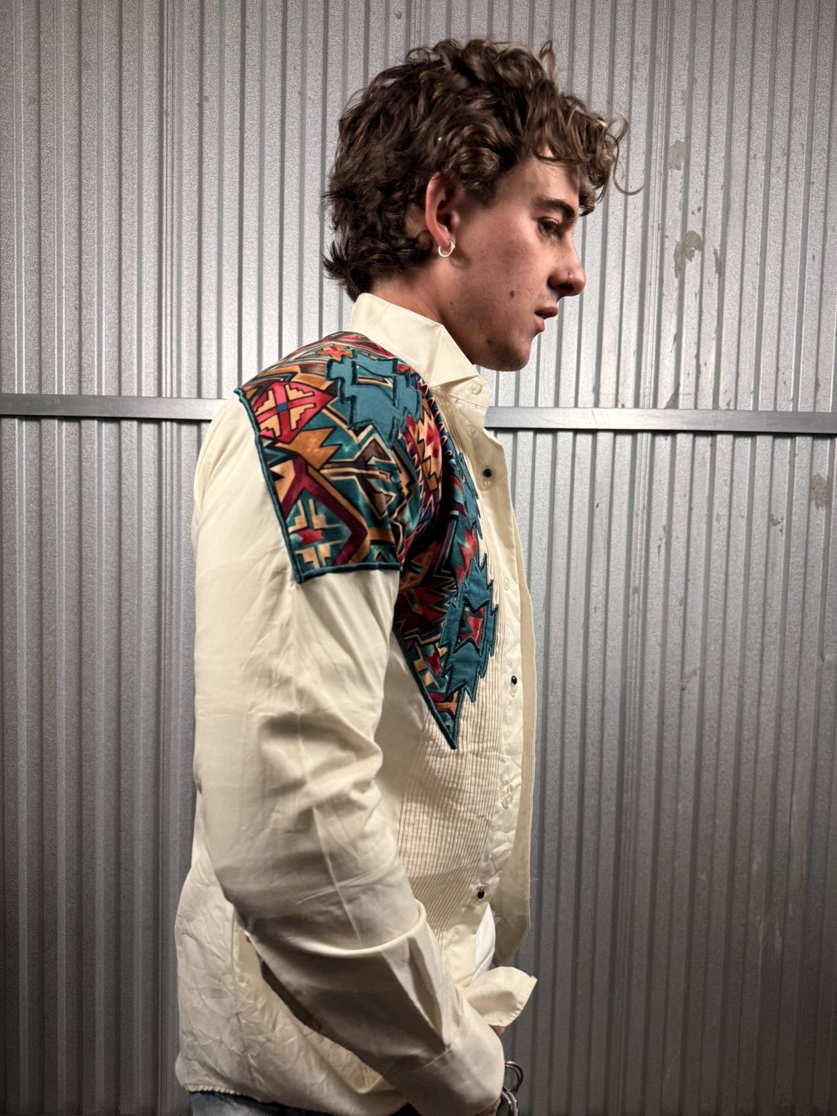 Other Vintage Insane Chaplin Arizona style Button Up Western Size US XS / EU 42 / 0 - 8 Thumbnail
