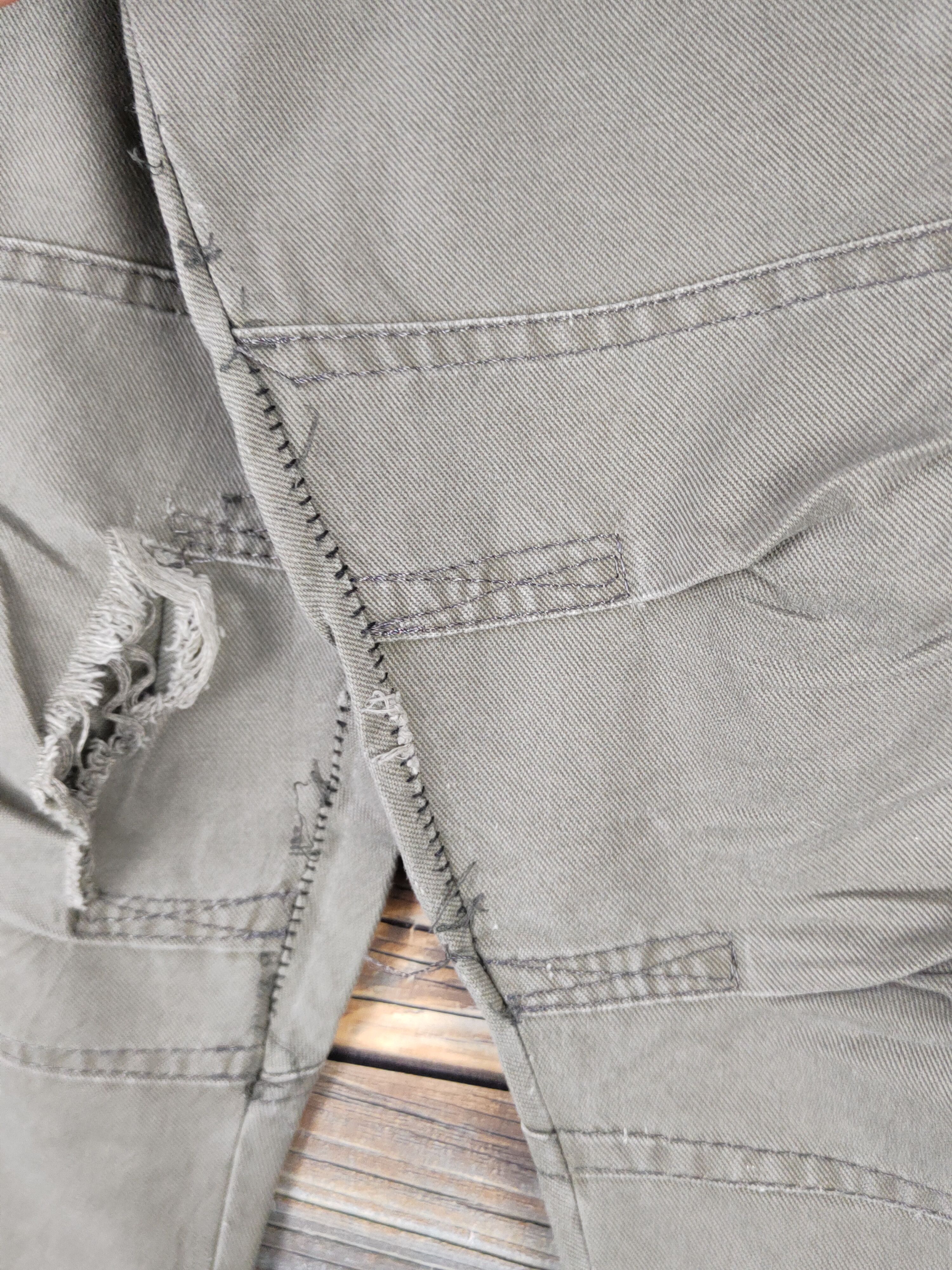 Japanese Brand Japanese Brand Olive Multipocket Tactical Cargo Pants #W1505 Size US 35 - 3 Thumbnail