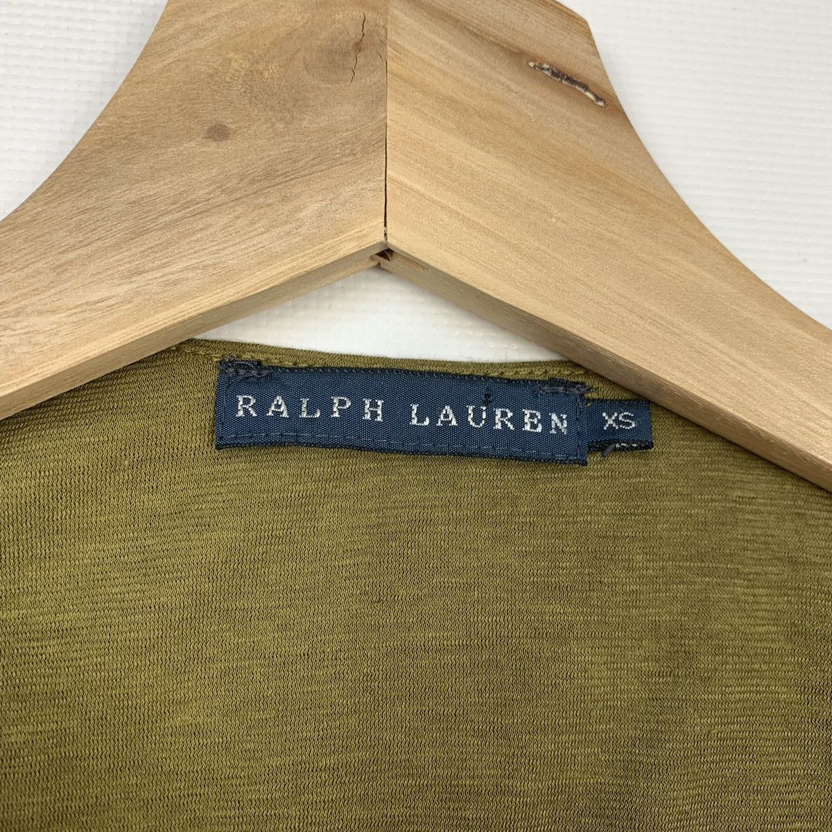Designer × Ralph Lauren Ralph Lauren T-shirt With Ties Green Short Sleeve Size XS Size XS / US 0-2 / IT 36-38 - 9 Thumbnail