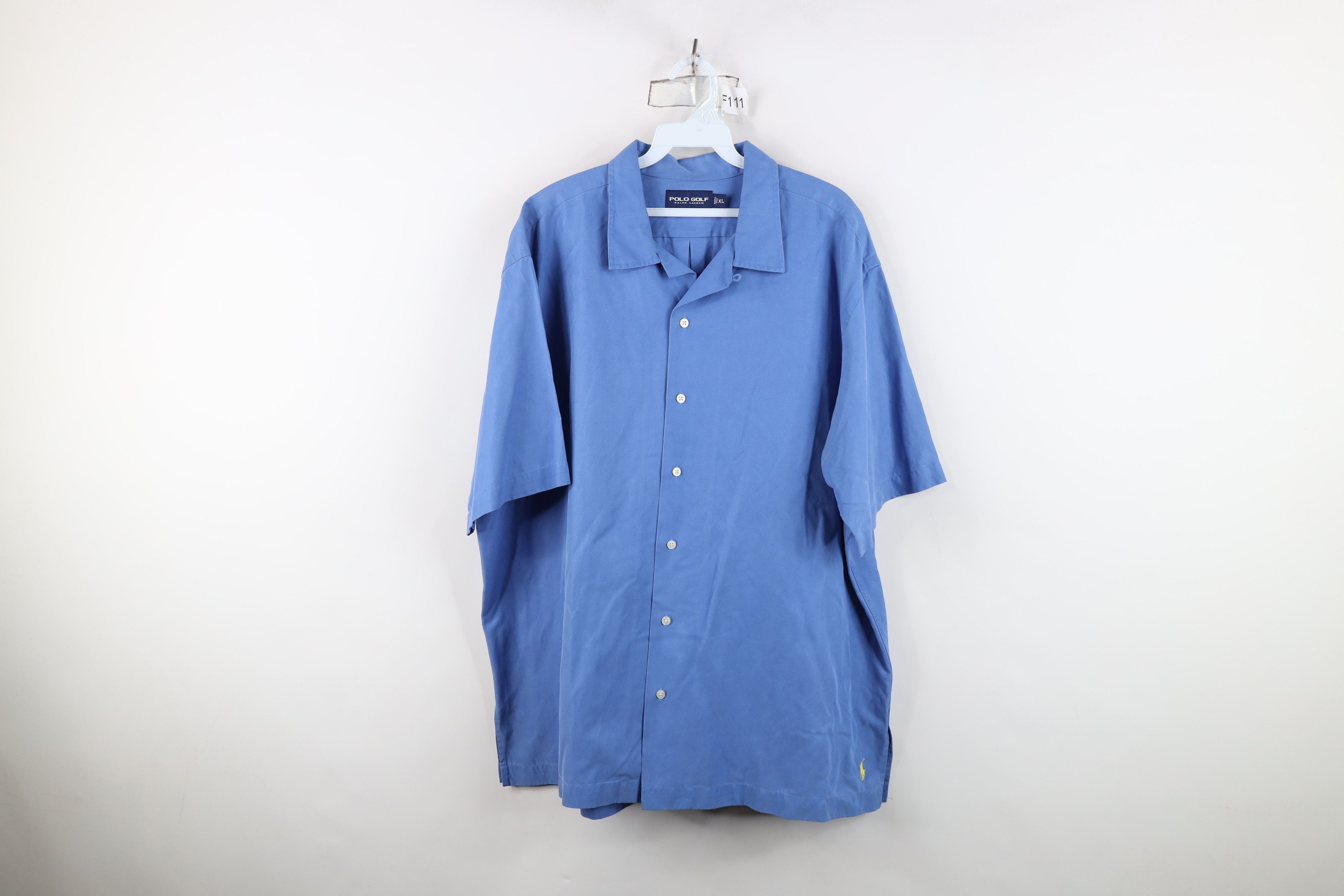 Ralph Lauren Vintage Polo Golf Ralph Lauren Looped Collar Button Shirt Size US XL / EU 56 / 4 - 1 Thumbnail