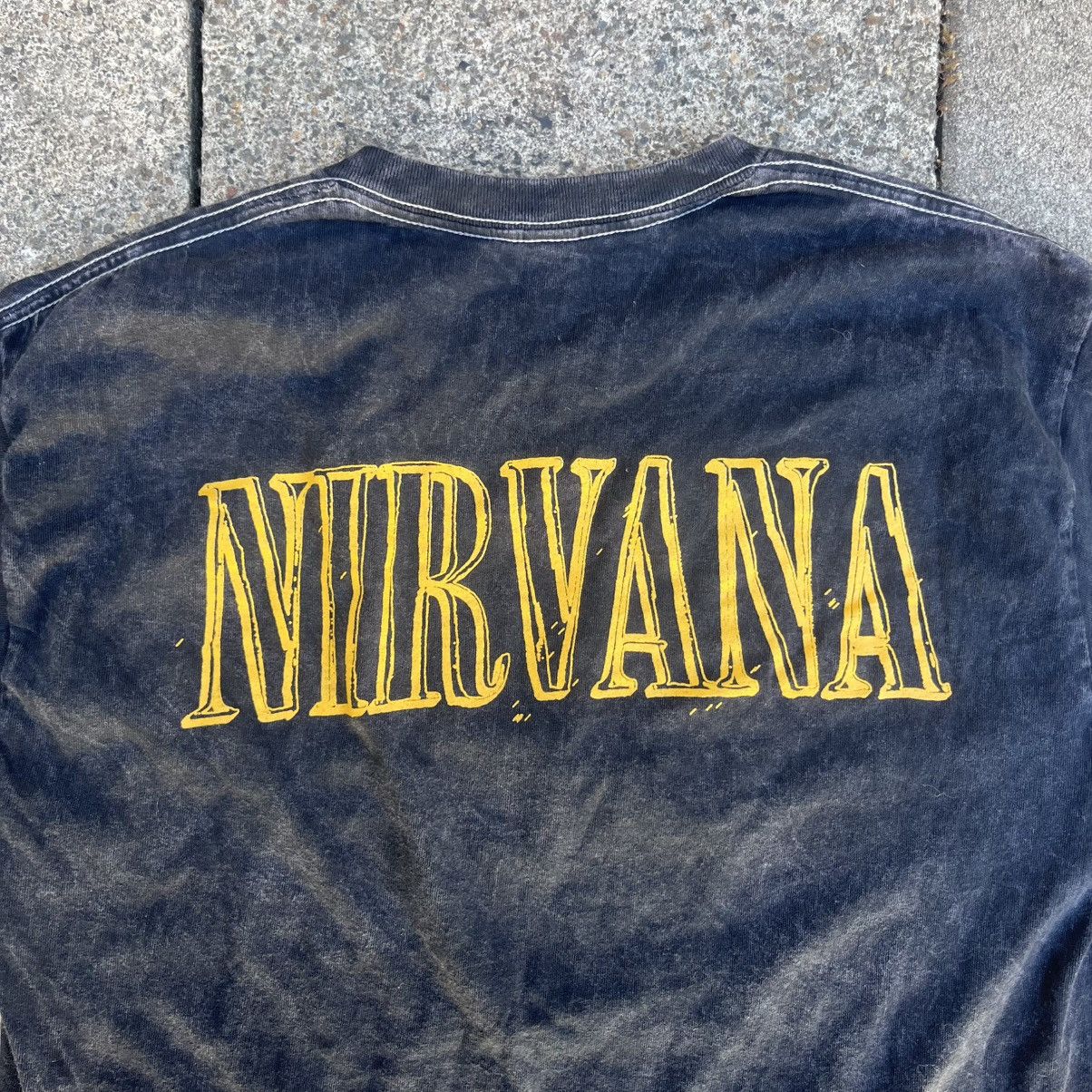 Nirvana Nirvana Band Serve The Servants T-Shirt Black & Gold Size US M / EU 48-50 / 2 - 2 Thumbnail