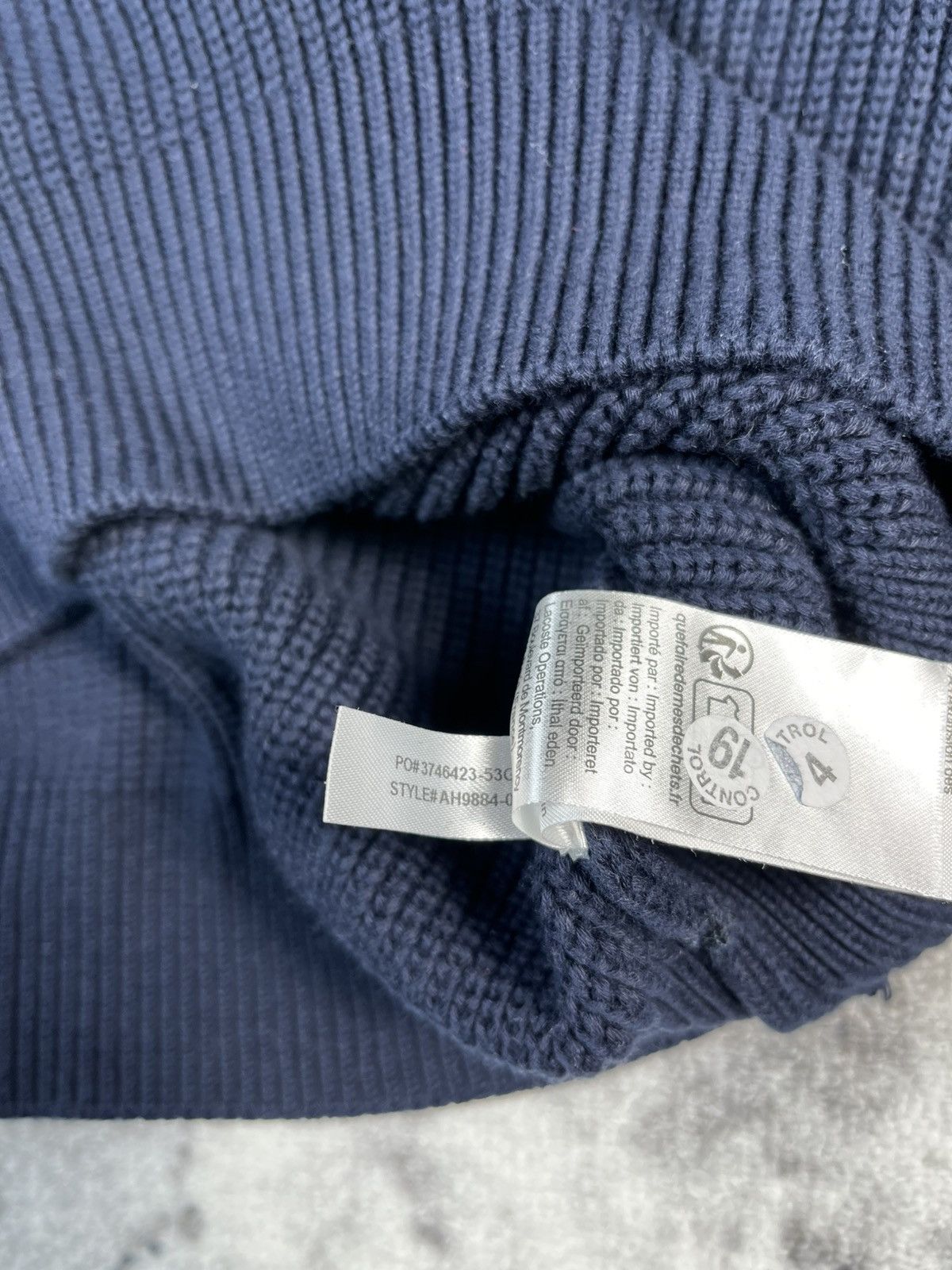 Lacoste Lacoste Classic Ribbed Knit Sweater Size US M / EU 48-50 / 2 - 10 Thumbnail