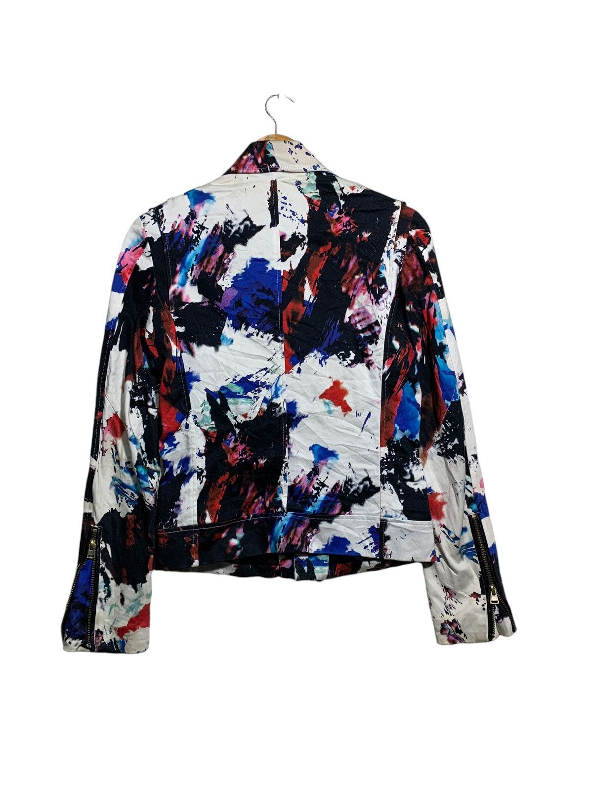 If Six Was Nine 🔥SOS TE NUTO DOUBLE COLLAR BIKERS JACKETS Size US M / EU 48-50 / 2 - 5 Thumbnail