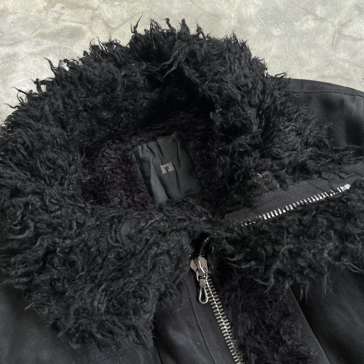 Japanese Brand Paranoid 14th Addiction Style Fur Faux Zip Jacket Size US M / EU 48-50 / 2 - 8 Thumbnail
