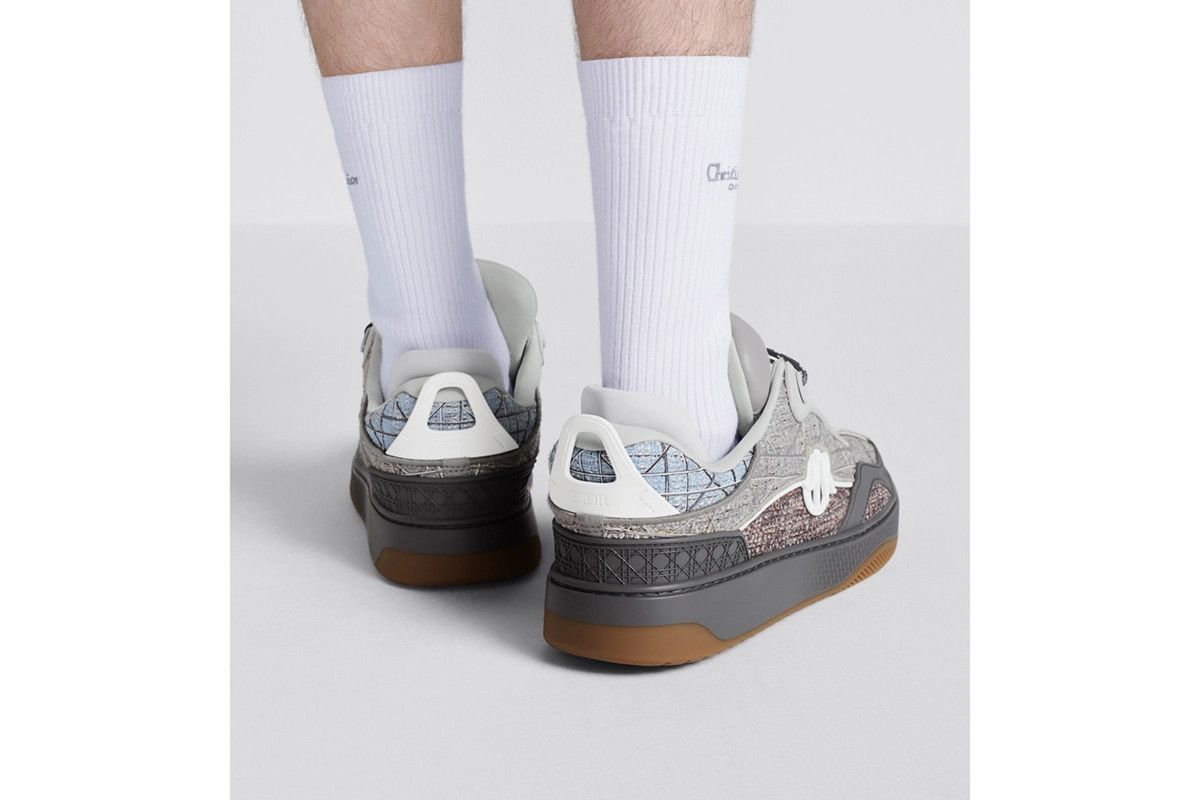 Dior o1bcso1str0126 B9s Skater Sneaker in Deep Grey Size US 9 / EU 42 - 8 Thumbnail
