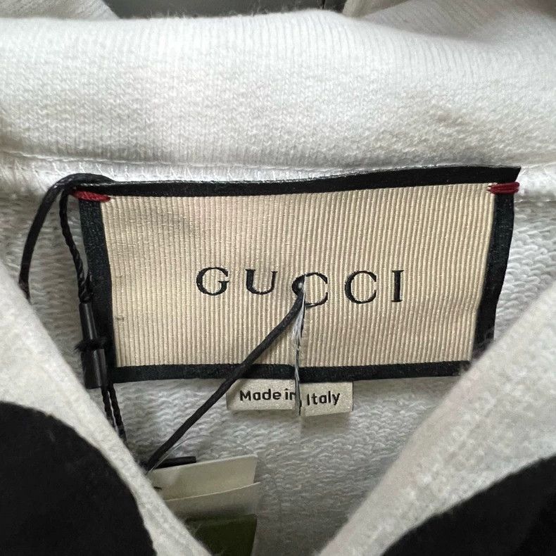 Gucci Gucci Contrast color dot logo hoodie 2502-Nextarrow Size US S / EU 44-46 / 1 - 3 Thumbnail