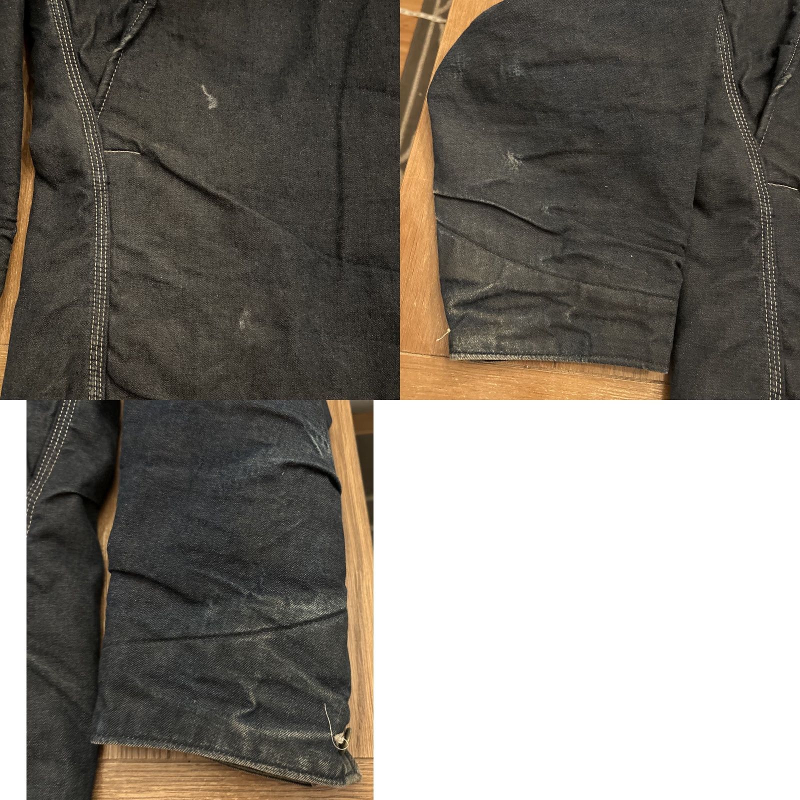 Carhartt VINTAGE Carhartt Coverall Jacket Denim Workwear 80s USA Adult XL Blue Mens Size US 36 / EU 52 - 8 Thumbnail