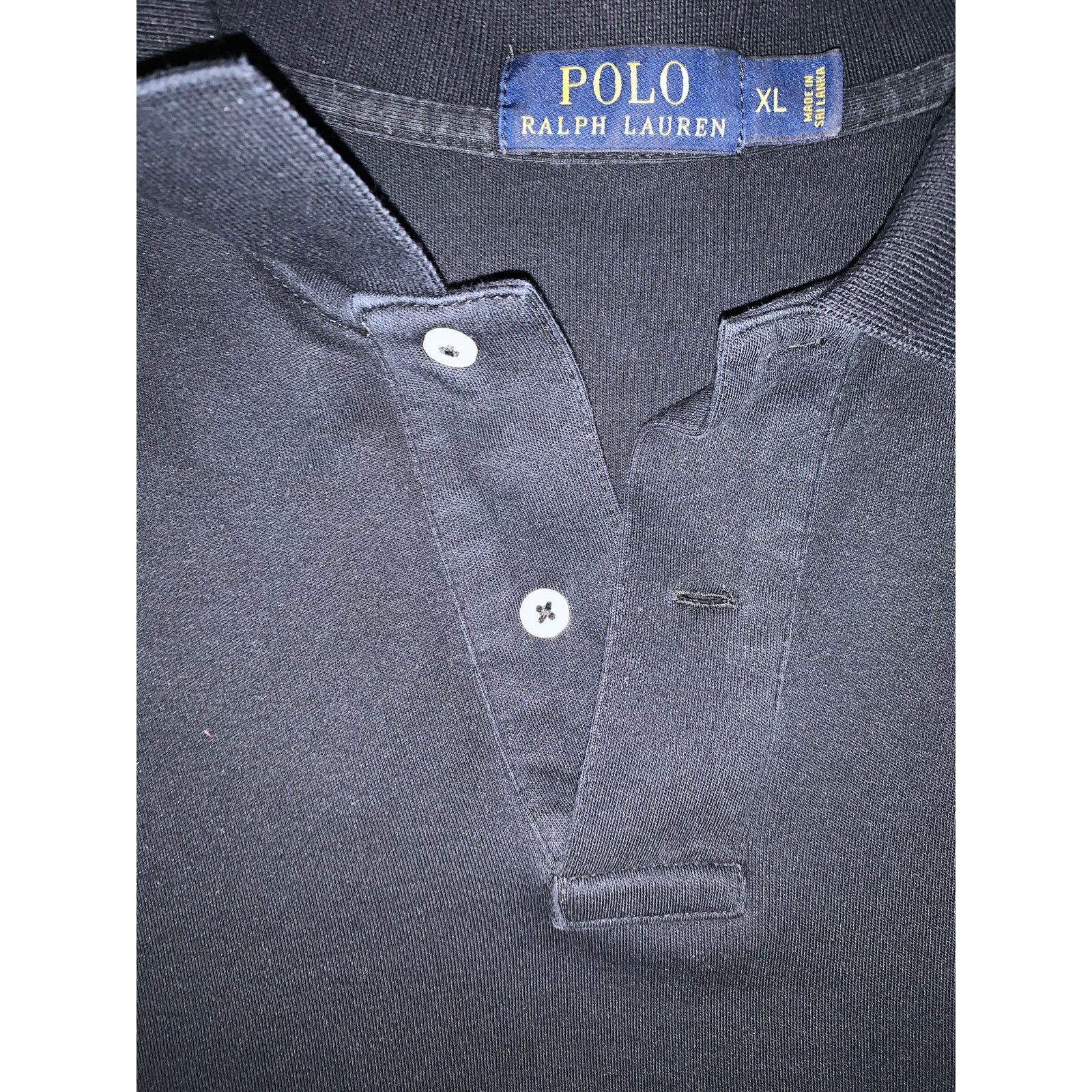Polo Ralph Lauren Polo Ralph Lauren Polo Shirt Mens XL Black Red Horse Cotton Size US XL / EU 56 / 4 - 7 Thumbnail