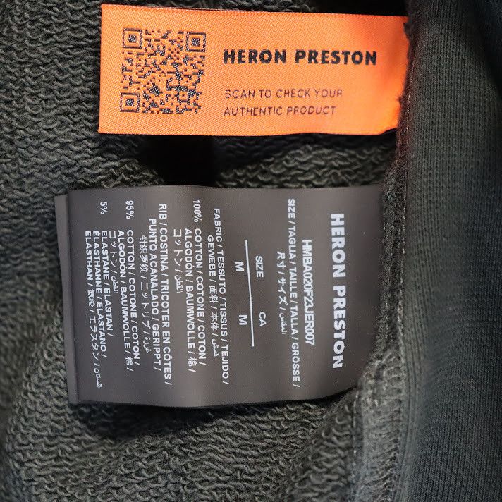 Heron Preston o1rshd1 HP Burn Crewneck in Black Size US M / EU 48-50 / 2 - 13 Thumbnail