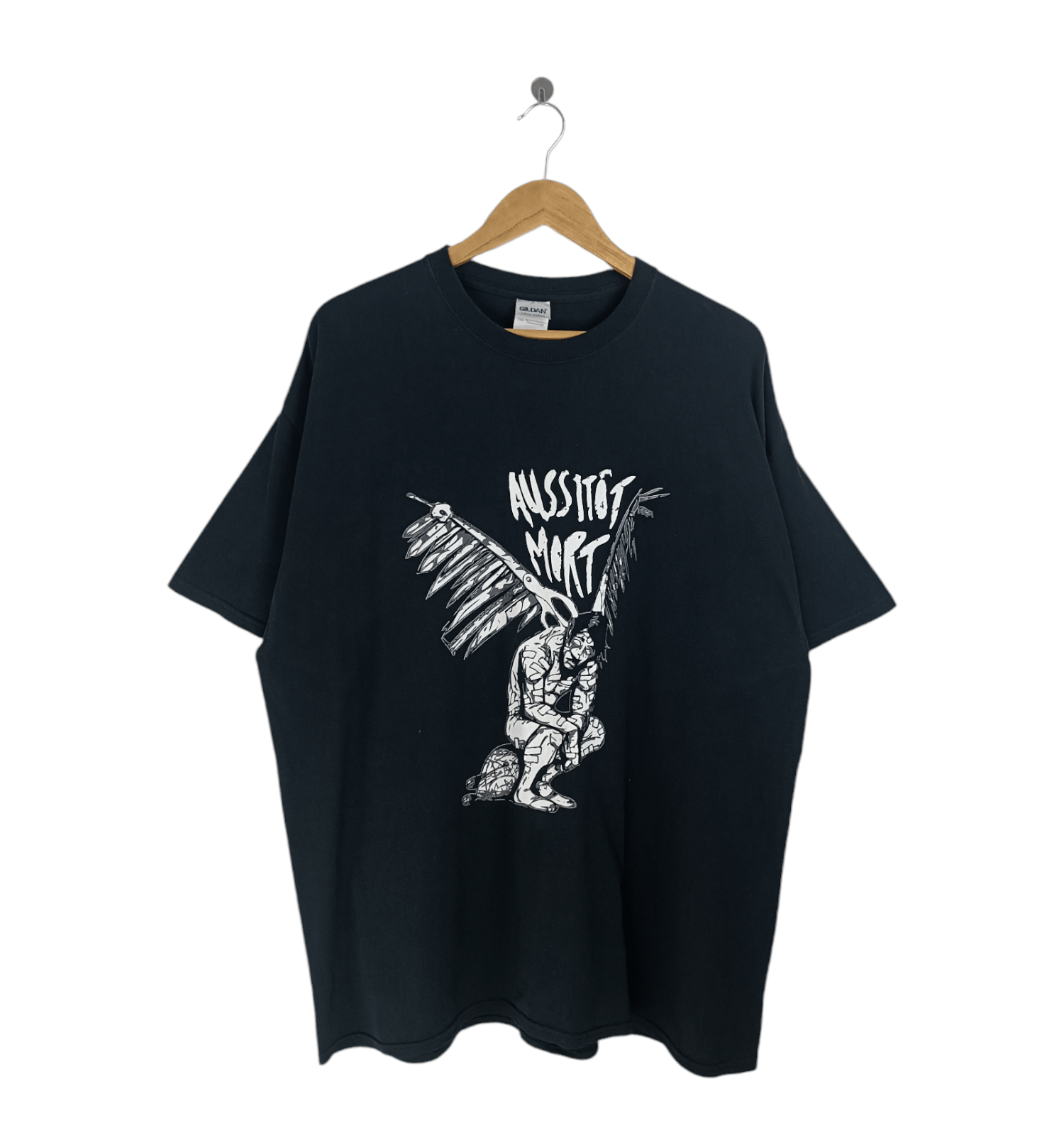 Band Tees VINTAGE AUSSITORT MORT SCREAMO SCRAMZ POST ROCK BAND Size US XL / EU 56 / 4 - 1 Thumbnail