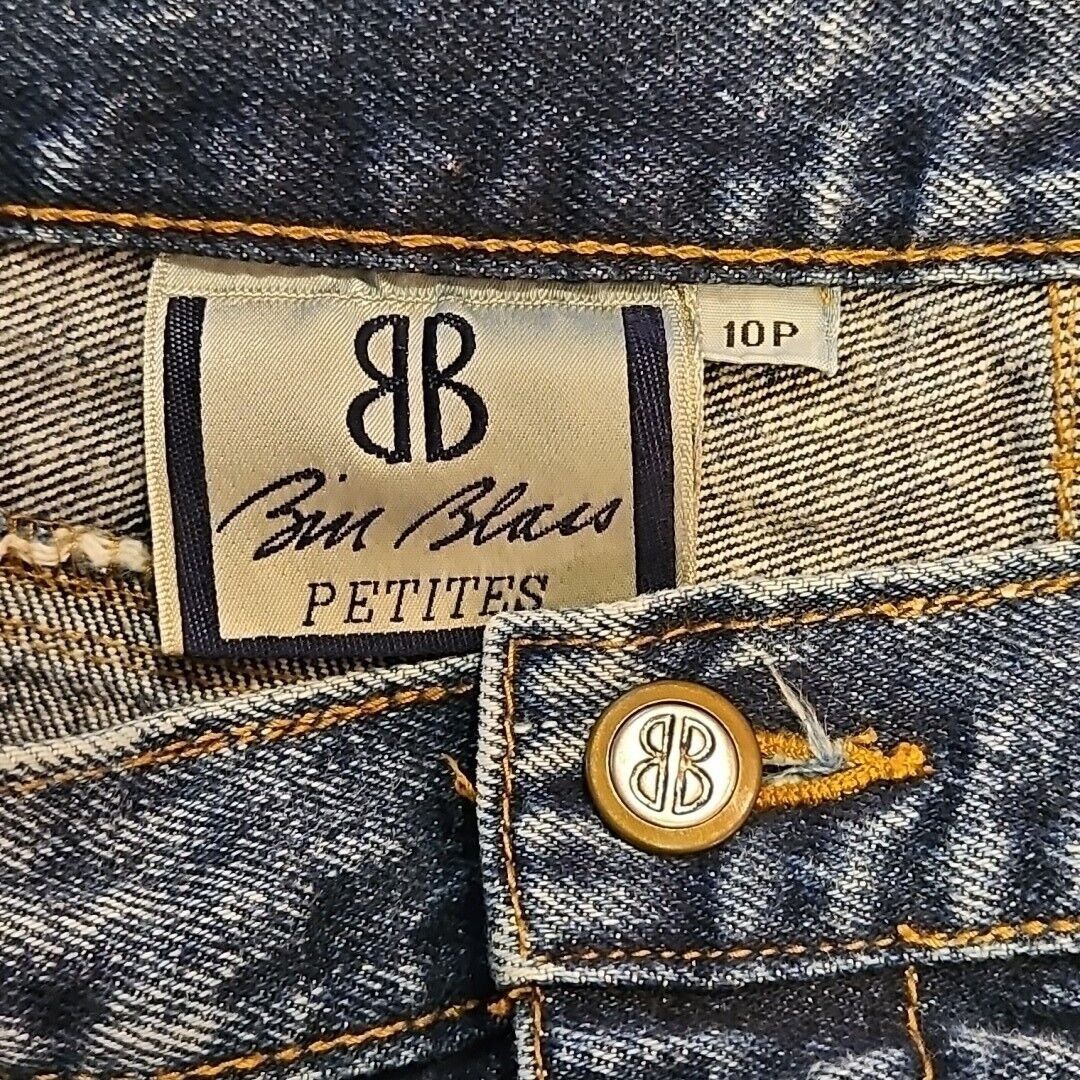 Bill Blass Bill Blass High Rise Baggy Jeans Womens 10 Petite Vintage Ac Size 32" / US 10 / IT 46 - 10 Thumbnail