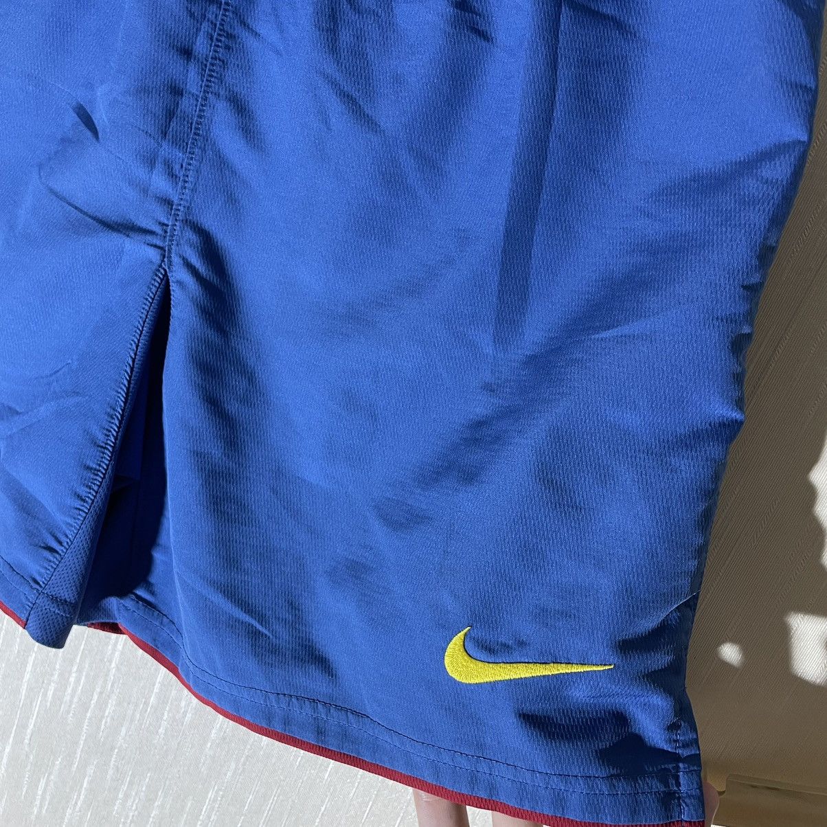 Nike × Vintage Nike Barcelona 2006 vintage soccer shorts Size US 32 / EU 48 - 2 Thumbnail