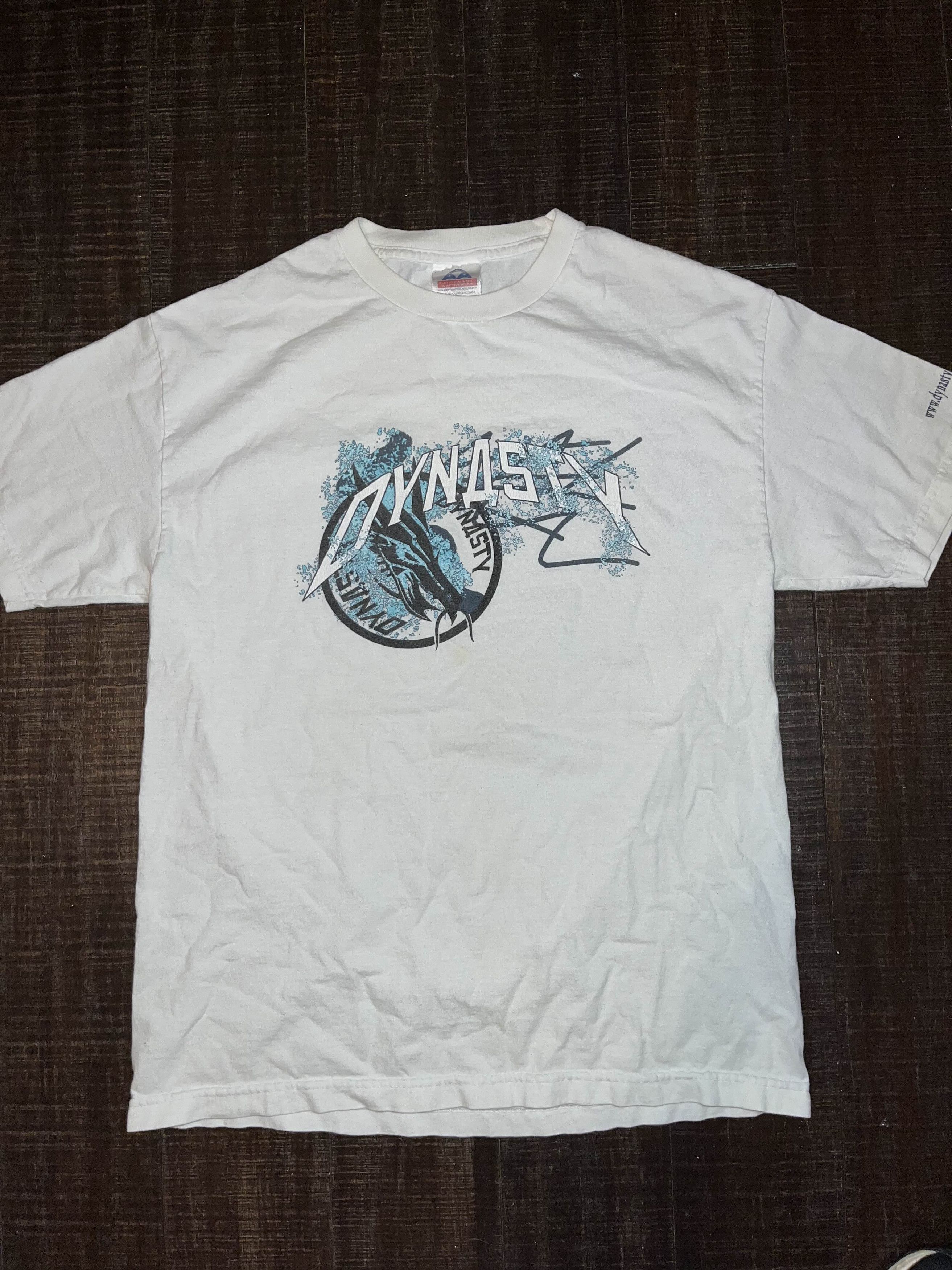 Alstyle × Vintage Y2K Dynasty Paintball Shirt Size US L / EU 52-54 / 3 - 3 Thumbnail