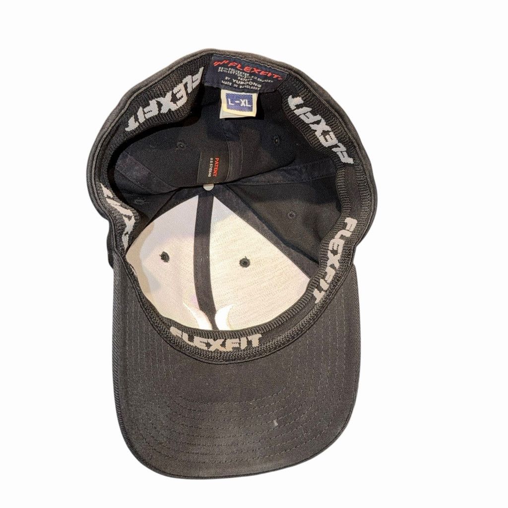 Hurley Hurley Mens Flex Fit Hat Cap Black White Logo L/XL SnapBack Size ONE SIZE - 11 Thumbnail