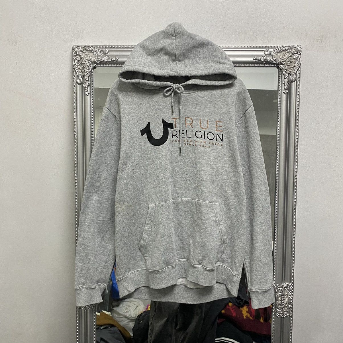 True Religion True Religion Hoodie Bog Logo Y2K Size US L / EU 52-54 / 3 - 1 Thumbnail