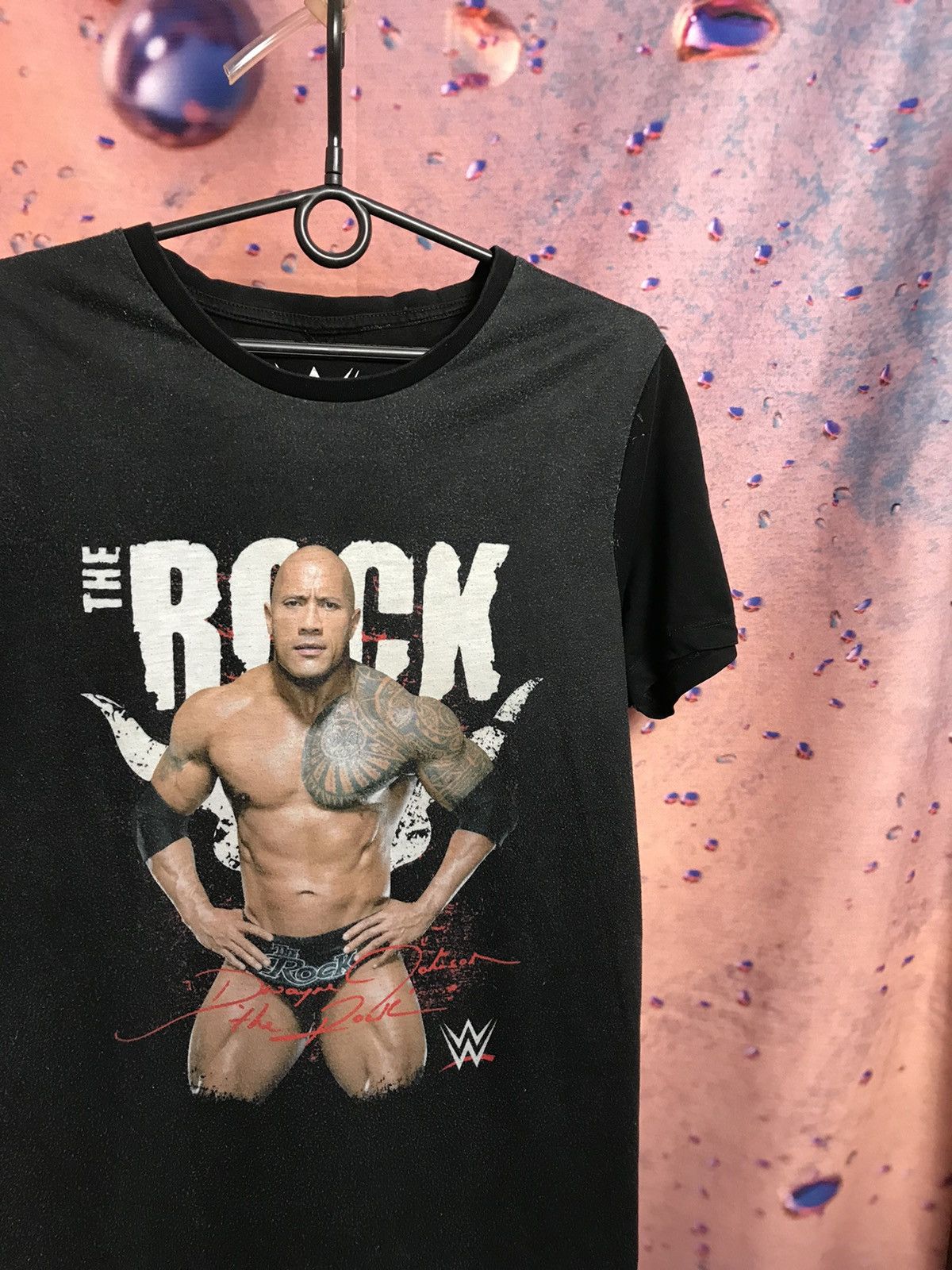 Vintage × WWE × WWF Vintage wwe wwf the rock t shirt Size US M / EU 48-50 / 2 - 1 Thumbnail