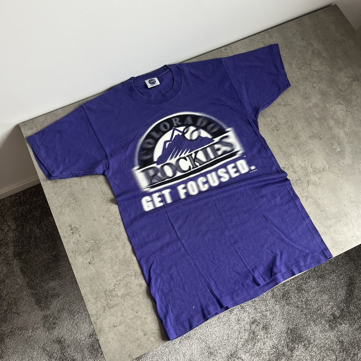 Vintage Vintage Rockies Baseball 1996 Get Focused Size US M / EU 48-50 / 2 - 1 Thumbnail