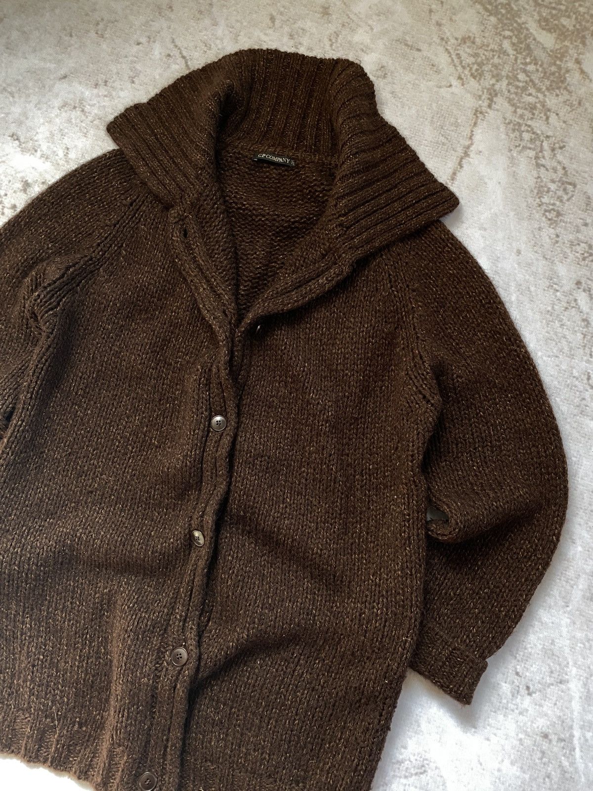 C.P. Company × Massimo Osti Vintage C.P. Company Rare Military Cardigan Size US S / EU 44-46 / 1 - 2 Thumbnail