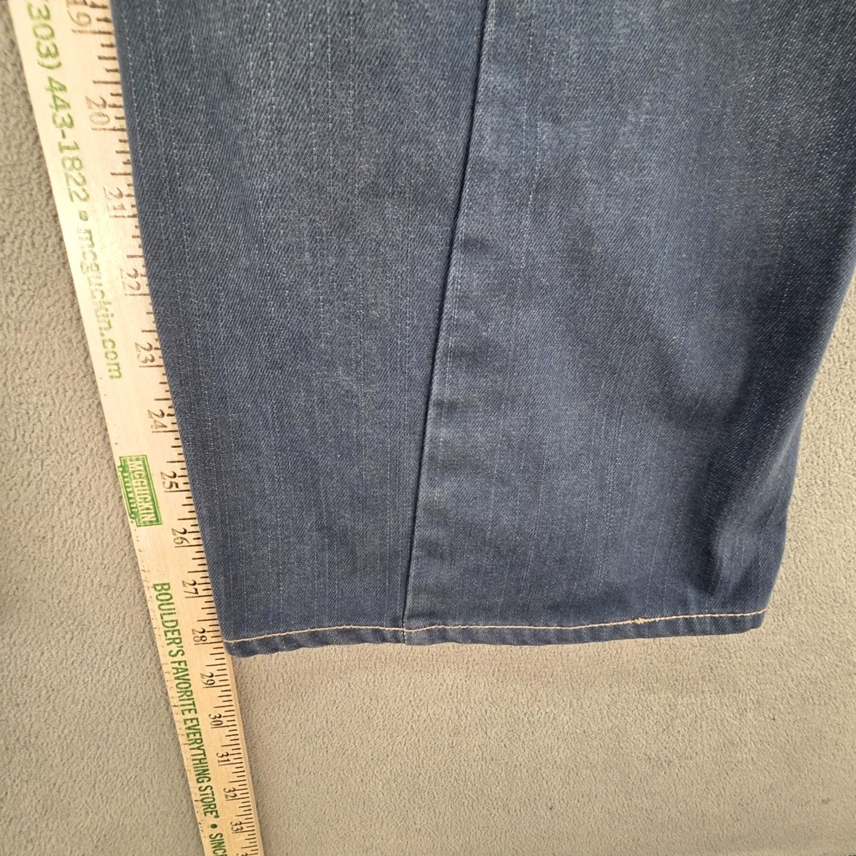 Levi's Levi's Engineered Jeans Straight Mens Blue 32x28 Regular Relaxed Size US 32 / EU 48 - 4 Thumbnail