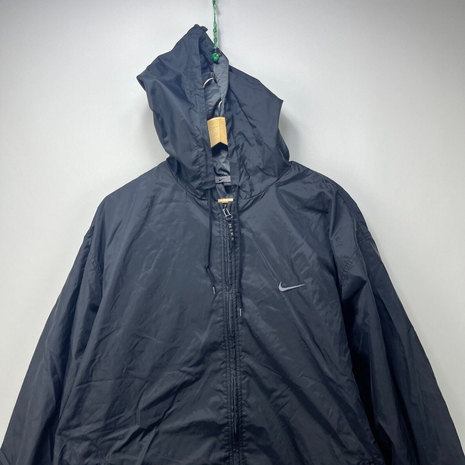Nike × Vintage Vintage Y2K Nike Hooded Windbreaker Jacket Size XL Size US XL / EU 56 / 4 - 2 Thumbnail
