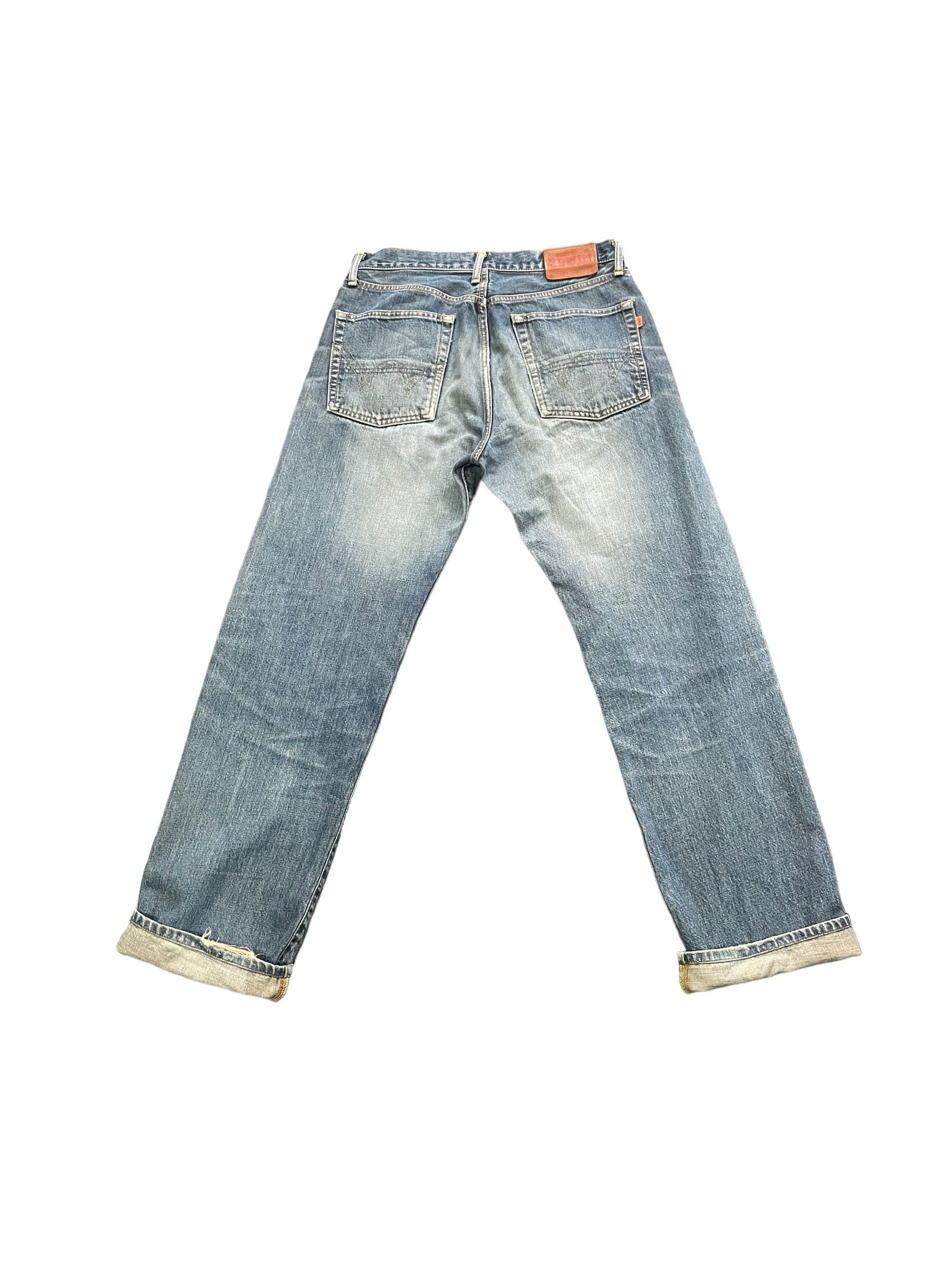 Edwin Vintage Edwin 505 X Selvedge Distresed Denim Size US 32 / EU 48 - 3 Thumbnail