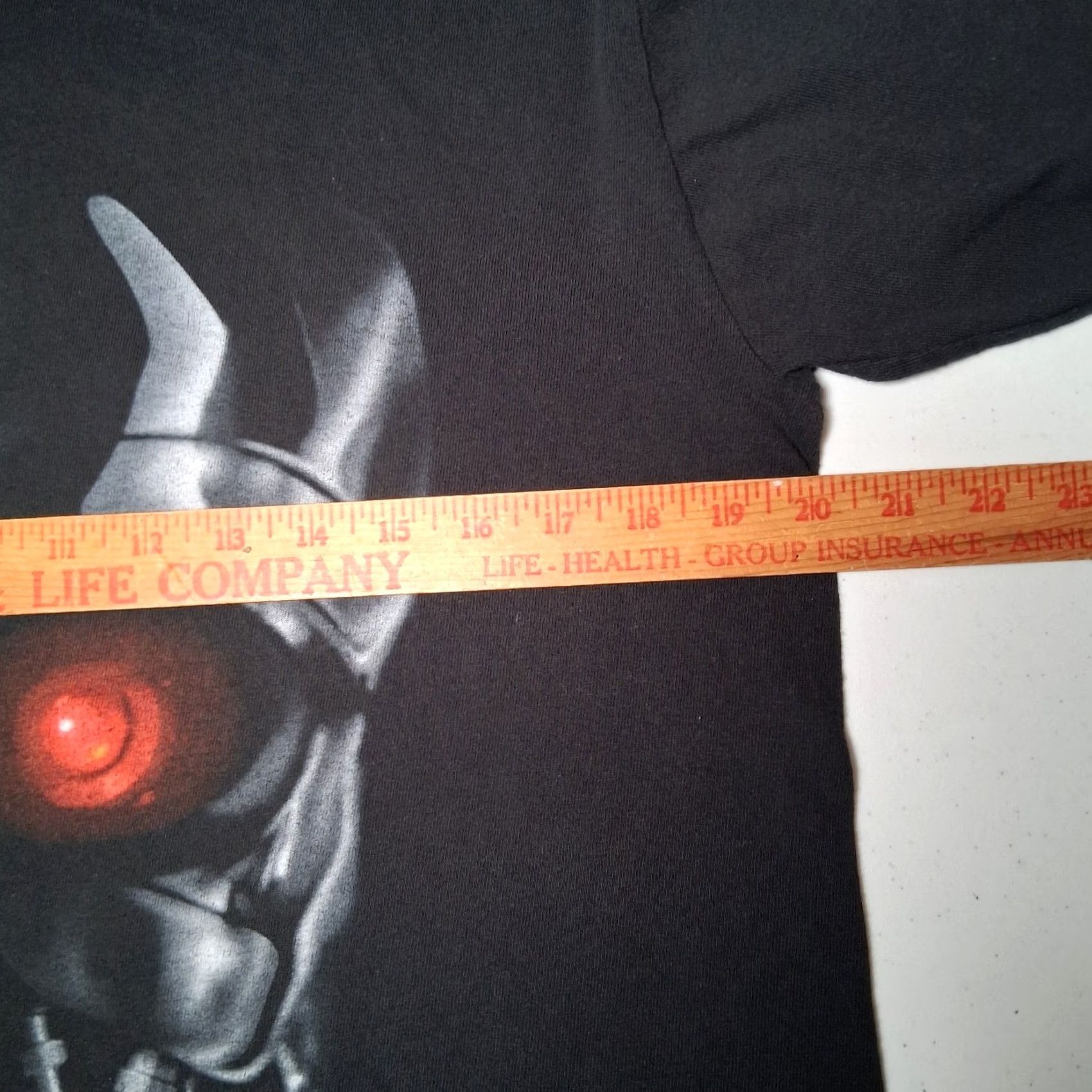 Vintage VINTAGE Universal Studios Terminator 2 Movie Shirt M Arnold Schwarzenegger Judgement Day Shirt Mens Black Cotton T-Shirt Graphic 90s Size US M / EU 48-50 / 2 - 5 Thumbnail