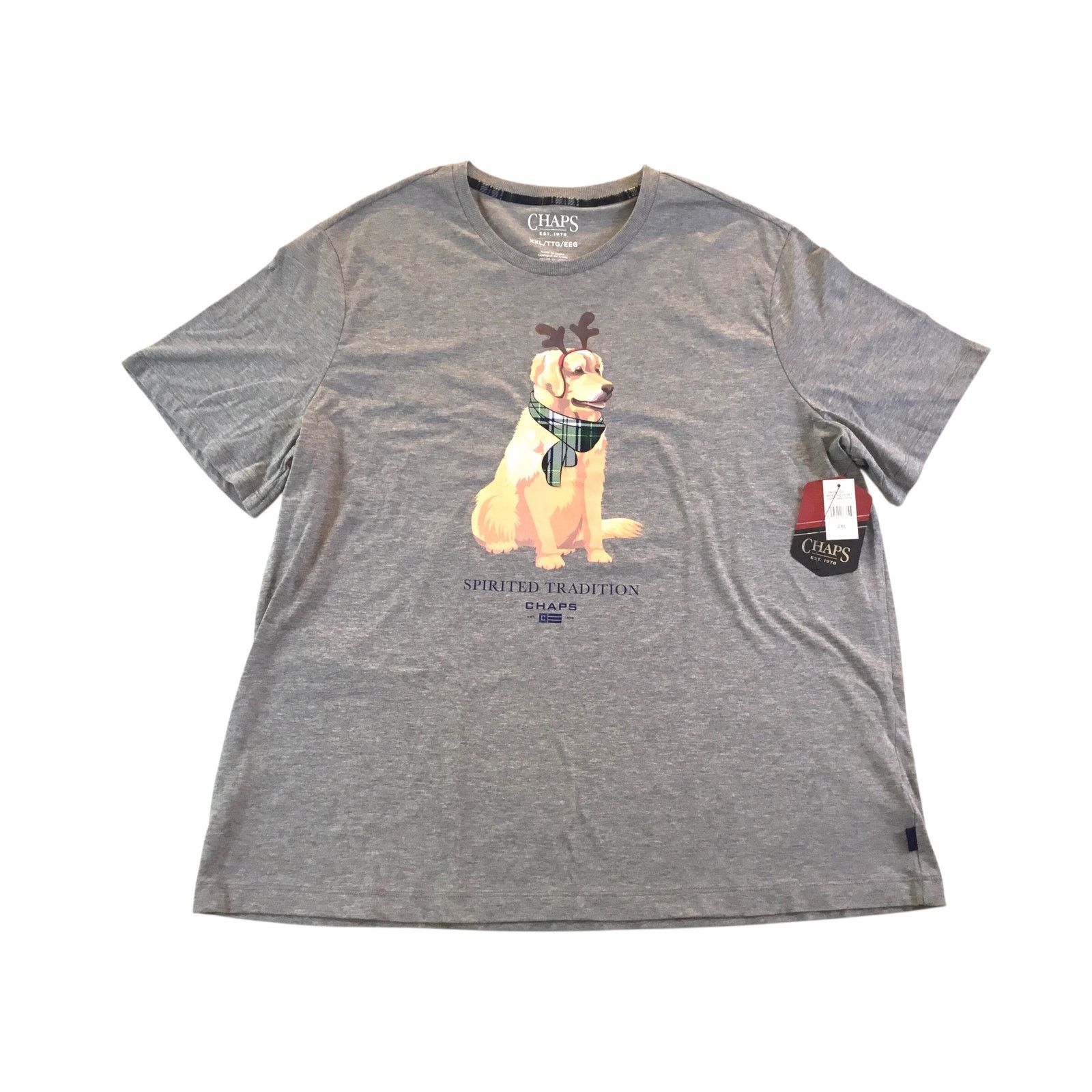 Chaps Chaps Men's Top XXL Golden Retriever Holiday Christmas NWT Size US XXL / EU 58 / 5 - 3 Thumbnail