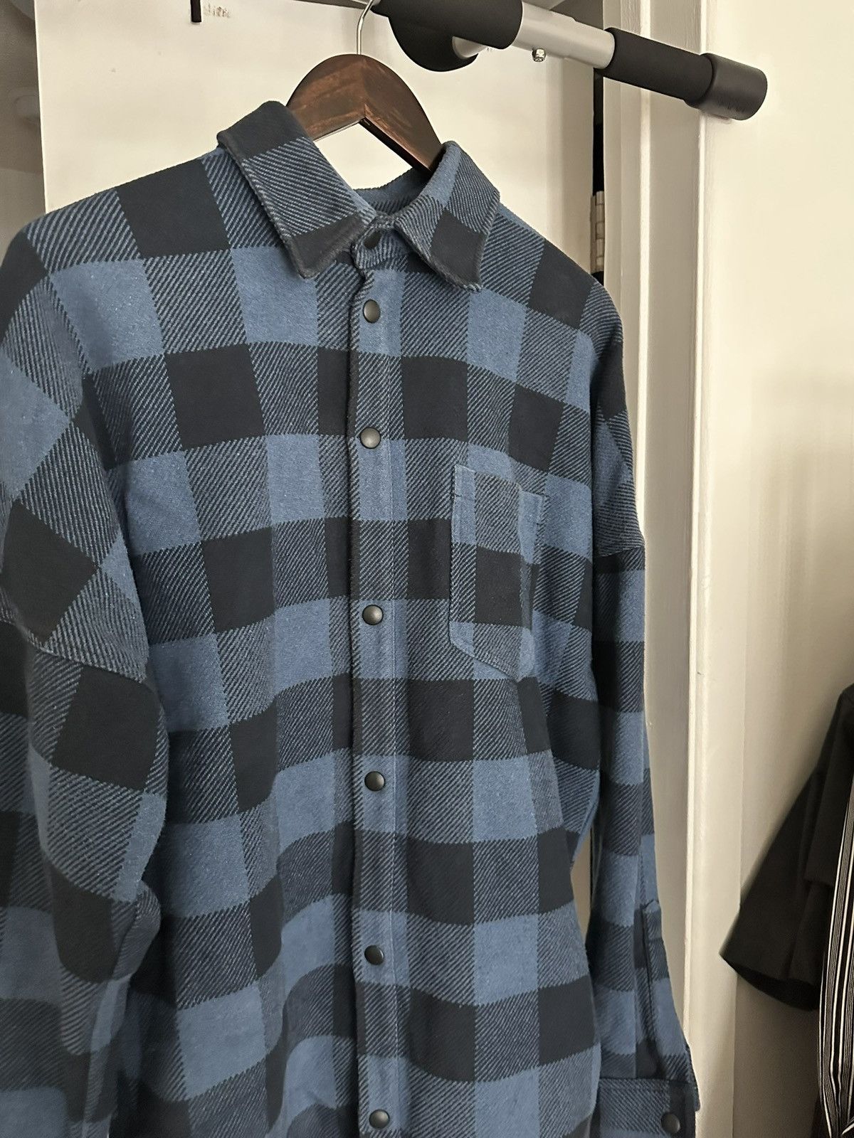 Palm Angels Palm Angels Back Logo Flannel Shirt Size US M / EU 48-50 / 2 - 2 Thumbnail