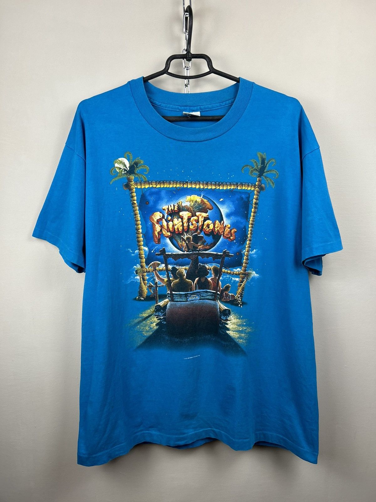 Vintage Vintage 90s The Flintstones American Comedy Film T shirt Size US XL / EU 56 / 4 - 1 Thumbnail