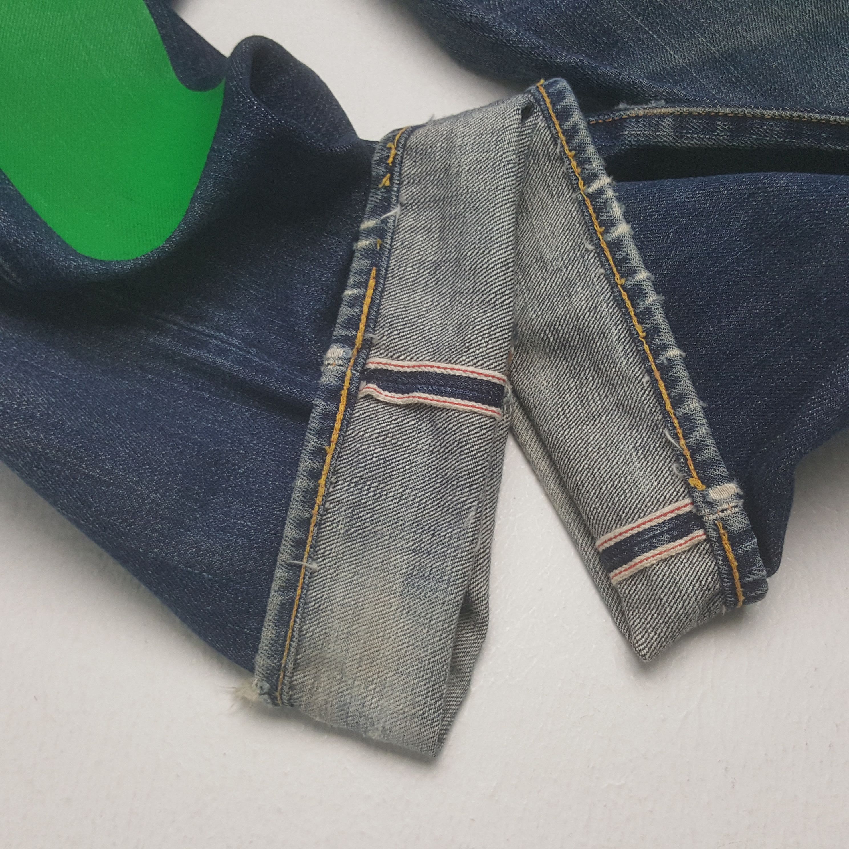 Evisu × Japanese Brand × Vintage Vintage Evisu Japanese Brand Daicock Custom Art Denim Jeans Size US 30 / EU 46 - 14 Thumbnail